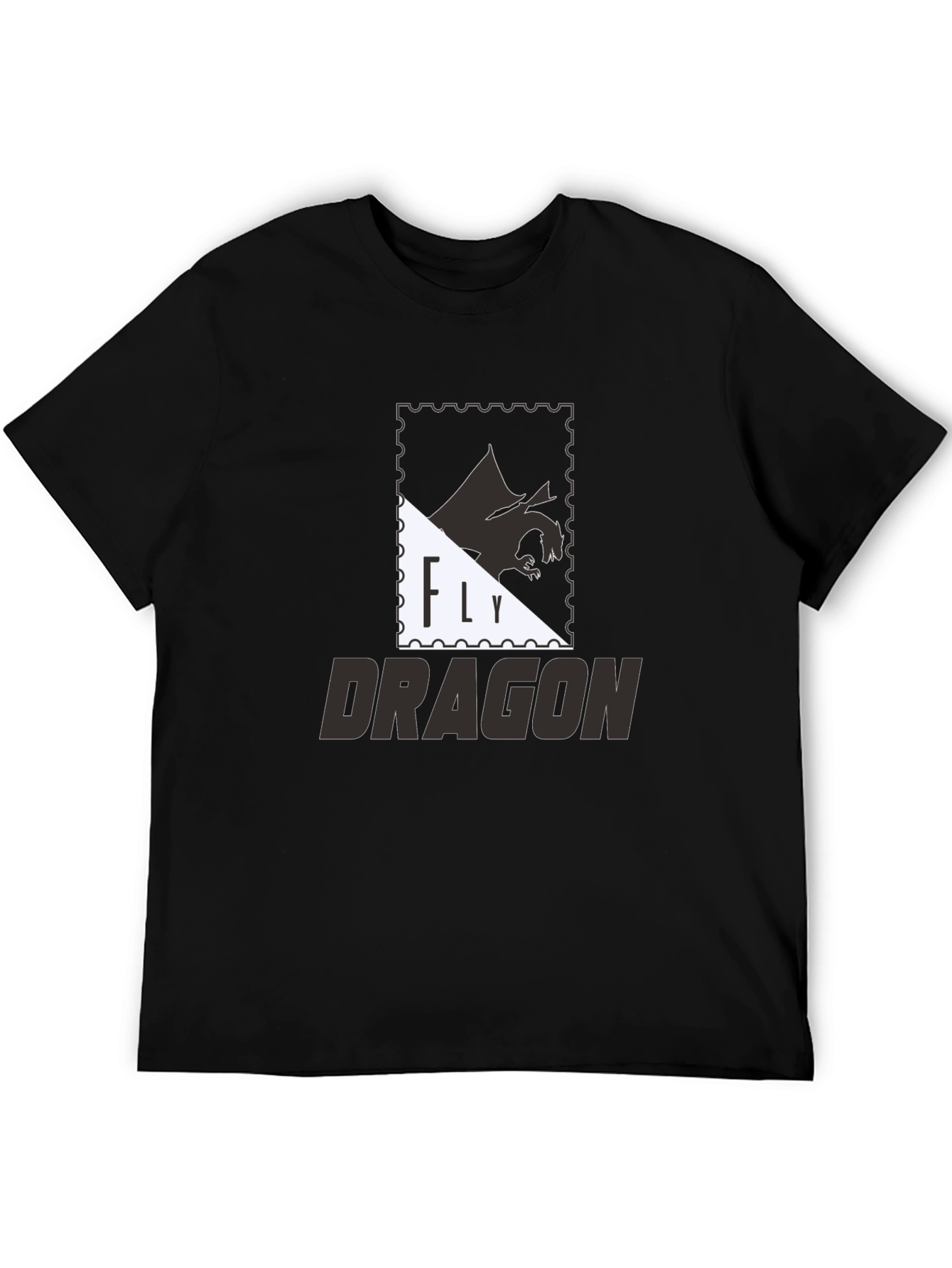 Fly Dragon Graphic Tee - Premium Comfort