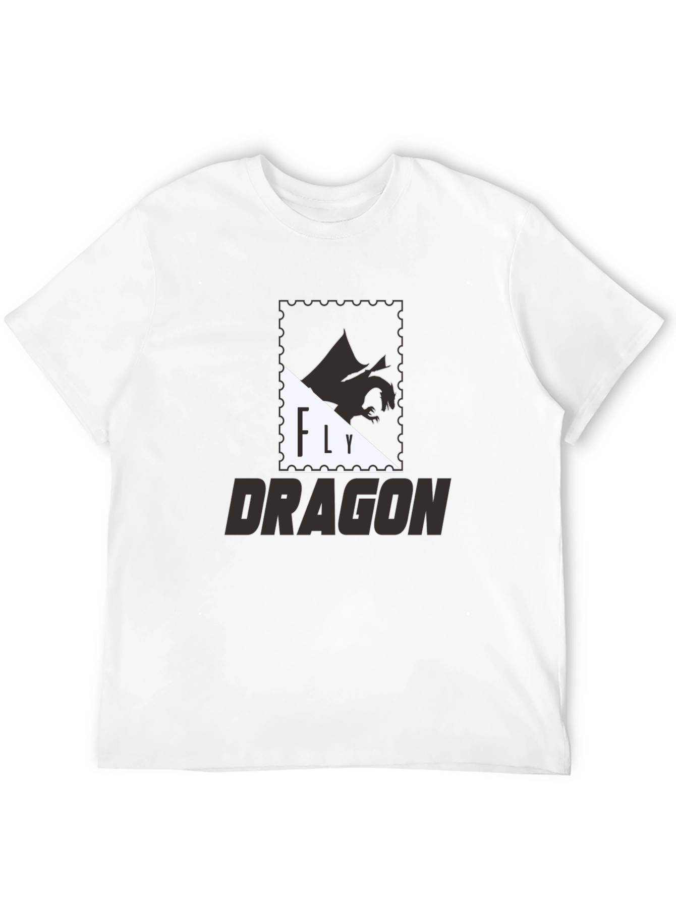 Fly Dragon Graphic Tee - Premium Comfort
