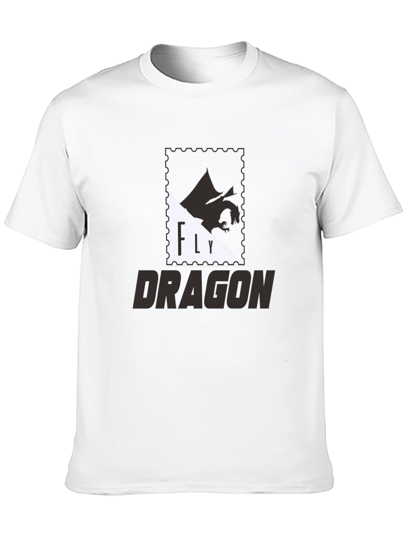 Fly Dragon Graphic Tee - Premium Comfort