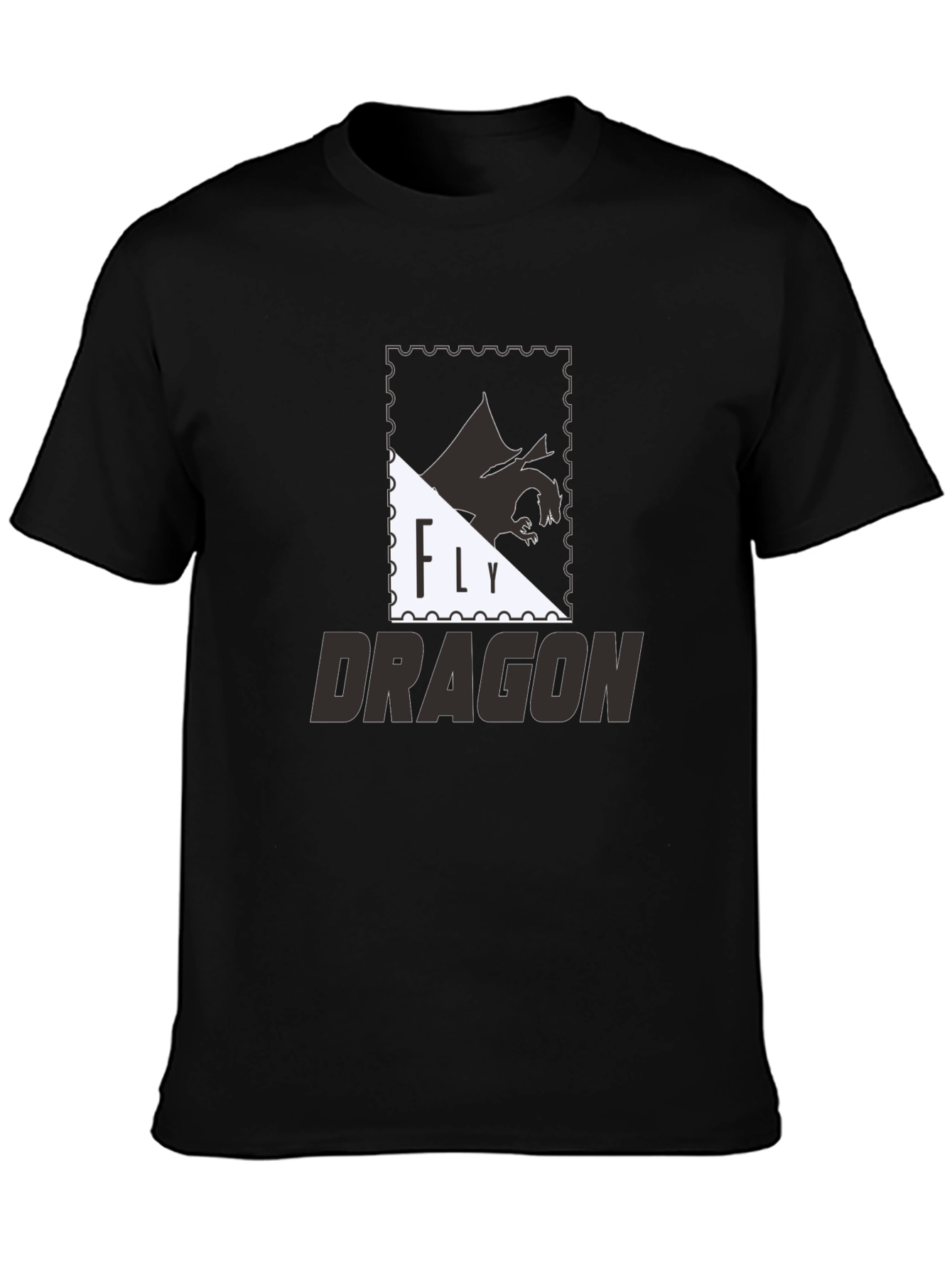 Fly Dragon Graphic Tee - Premium Comfort