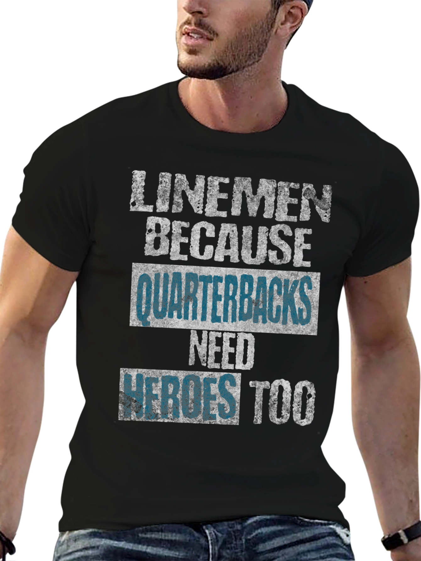 Linemen Heroes T-Shirt