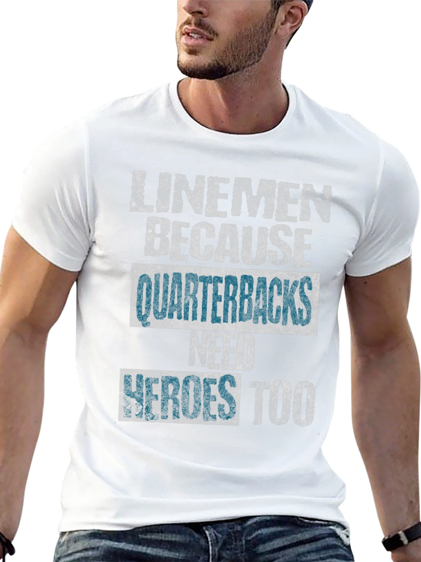 Linemen Heroes T-Shirt