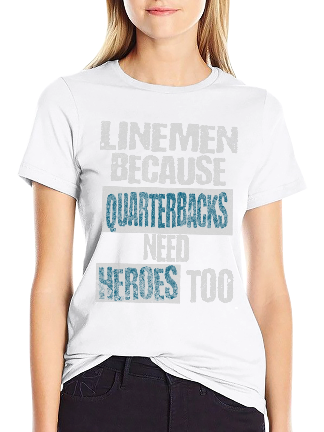 Linemen Heroes T-Shirt