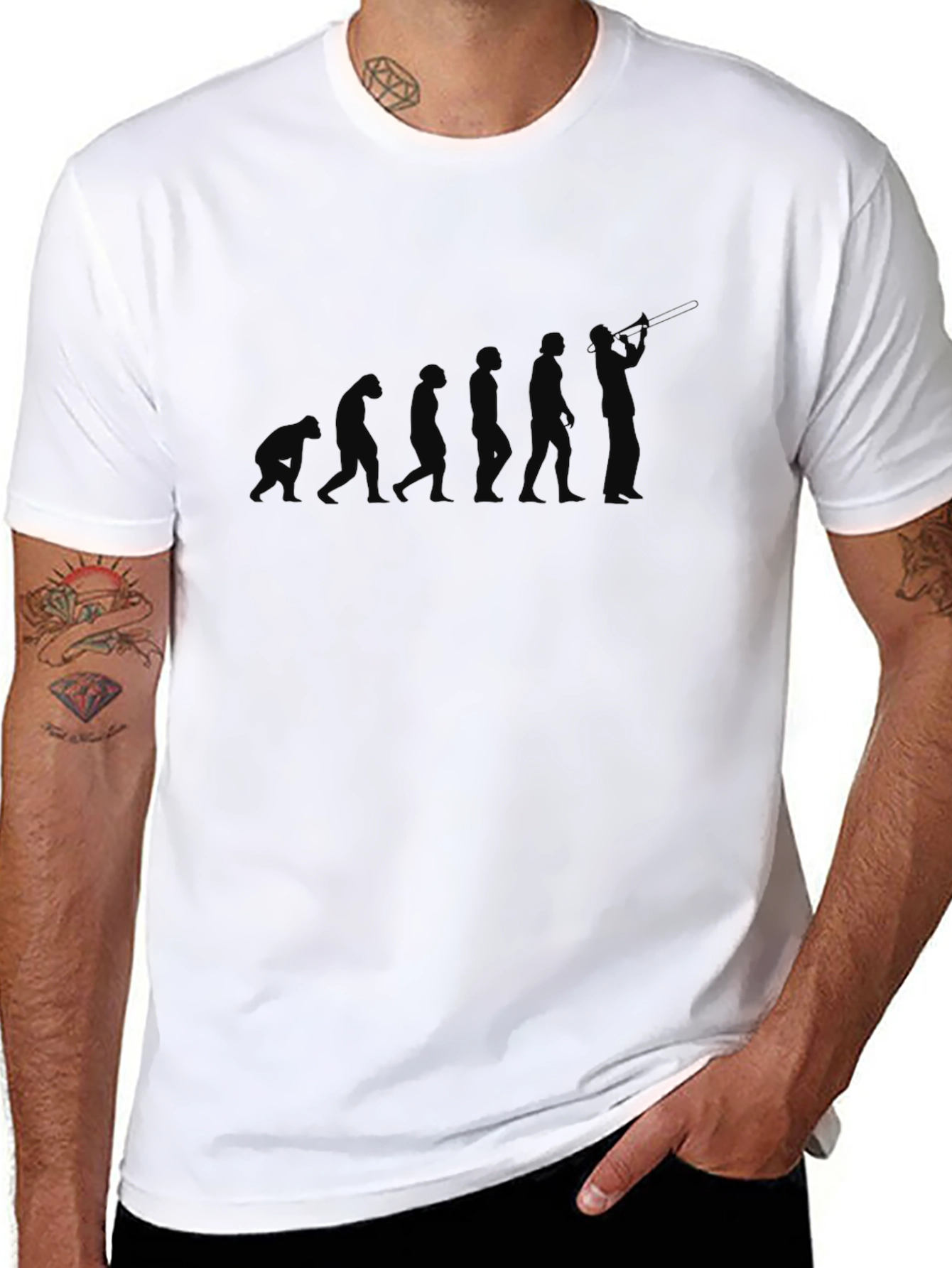 Evolution of Golf Black T-Shirt
