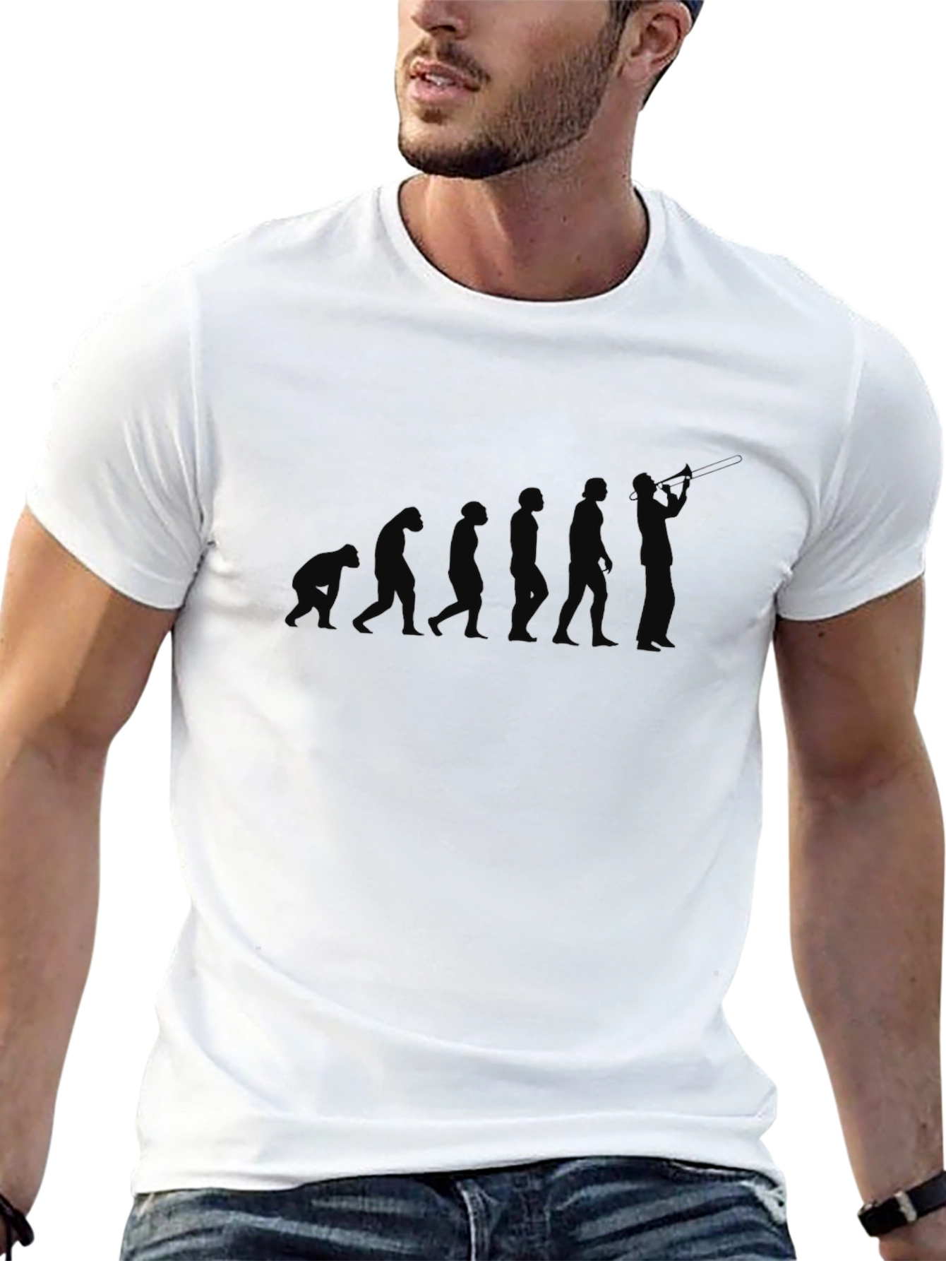 Evolution of Golf Black T-Shirt