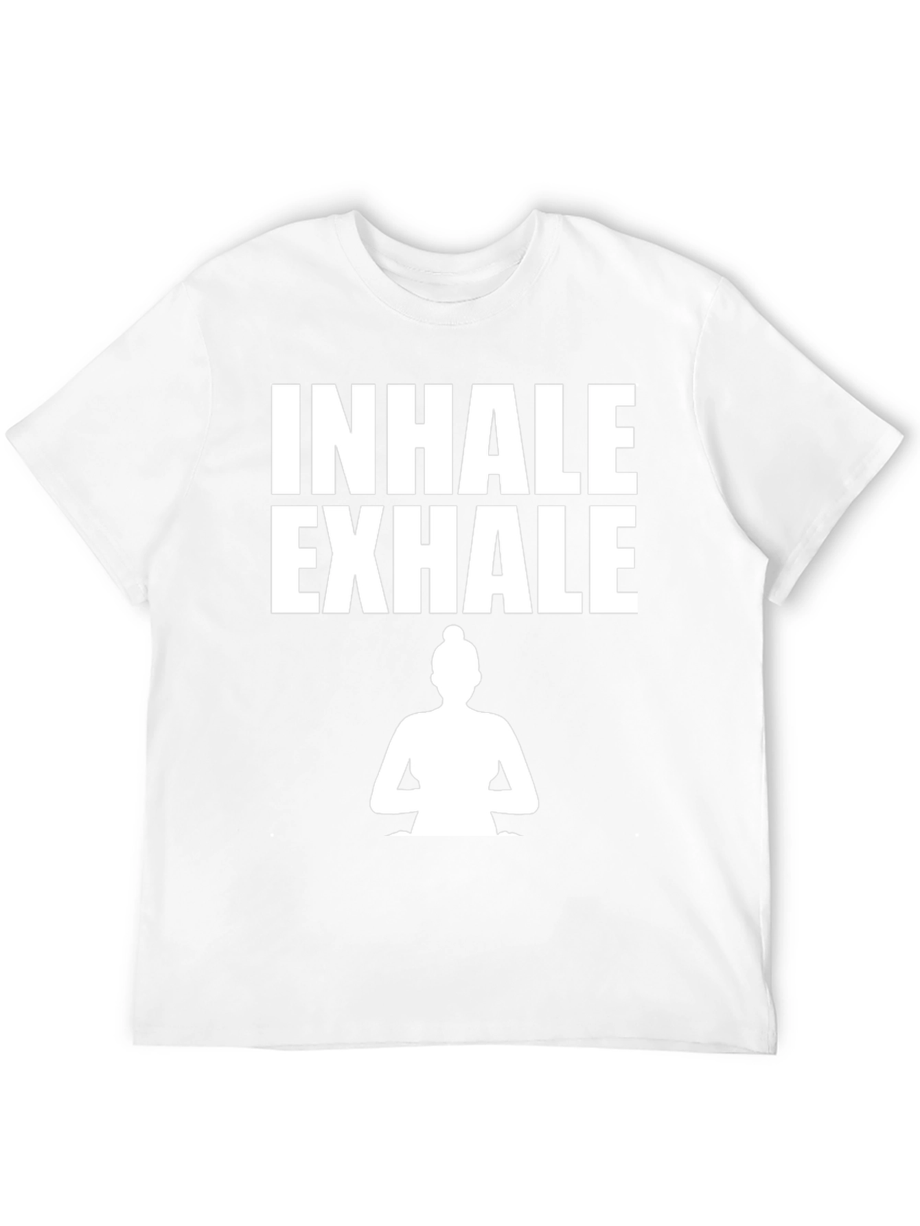 Inhale Exhale Yoga Meditation Graphic T-Shirt