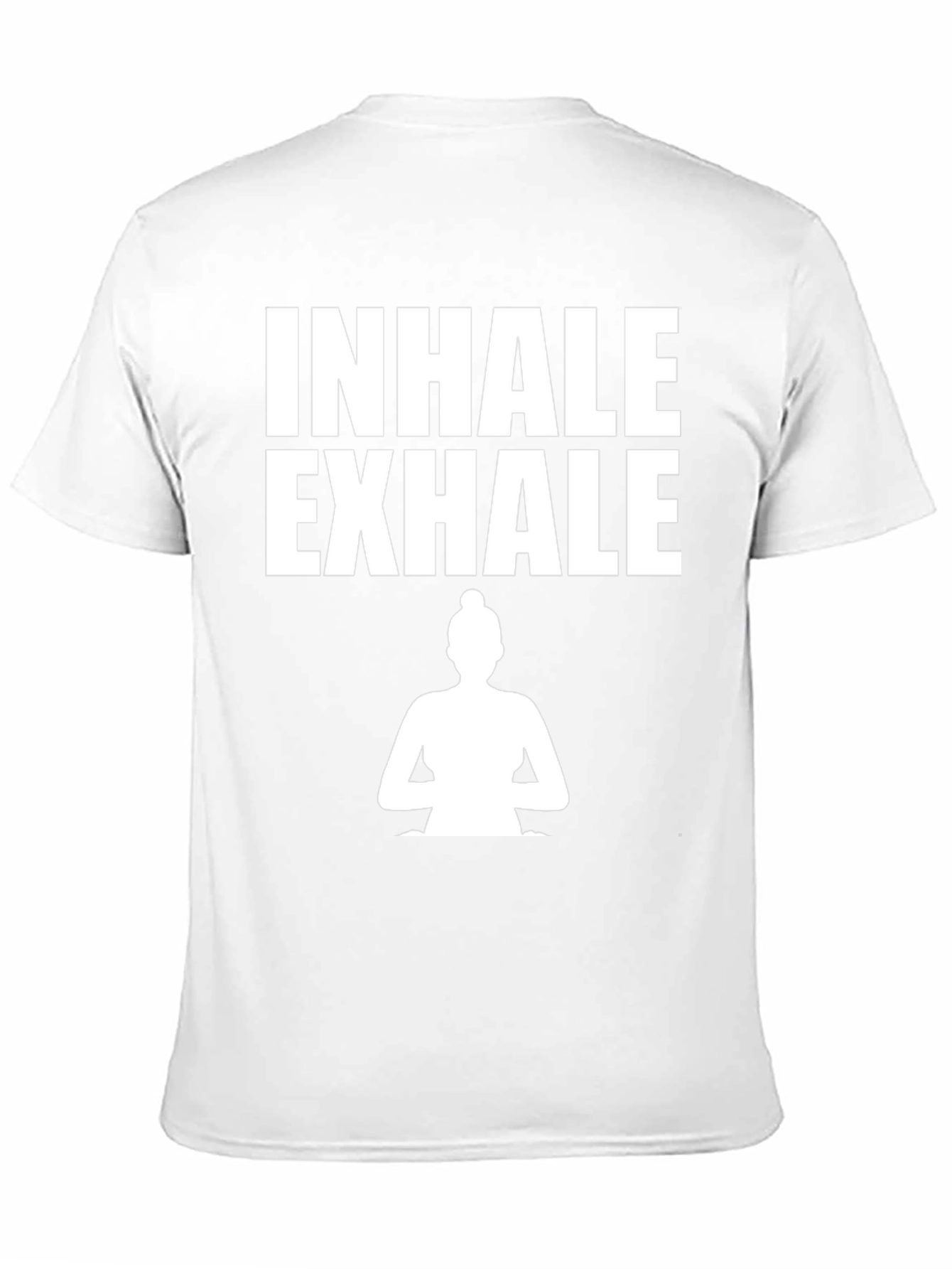 Inhale Exhale Yoga Meditation Graphic T-Shirt