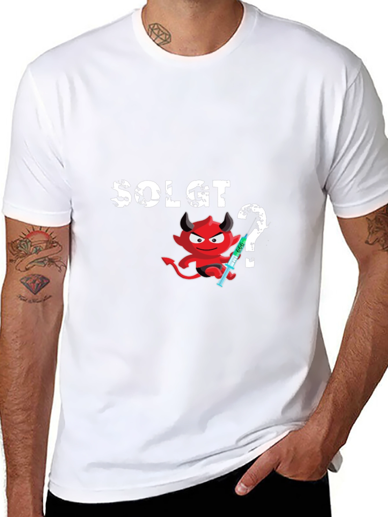 Devil Injection Black T-Shirt