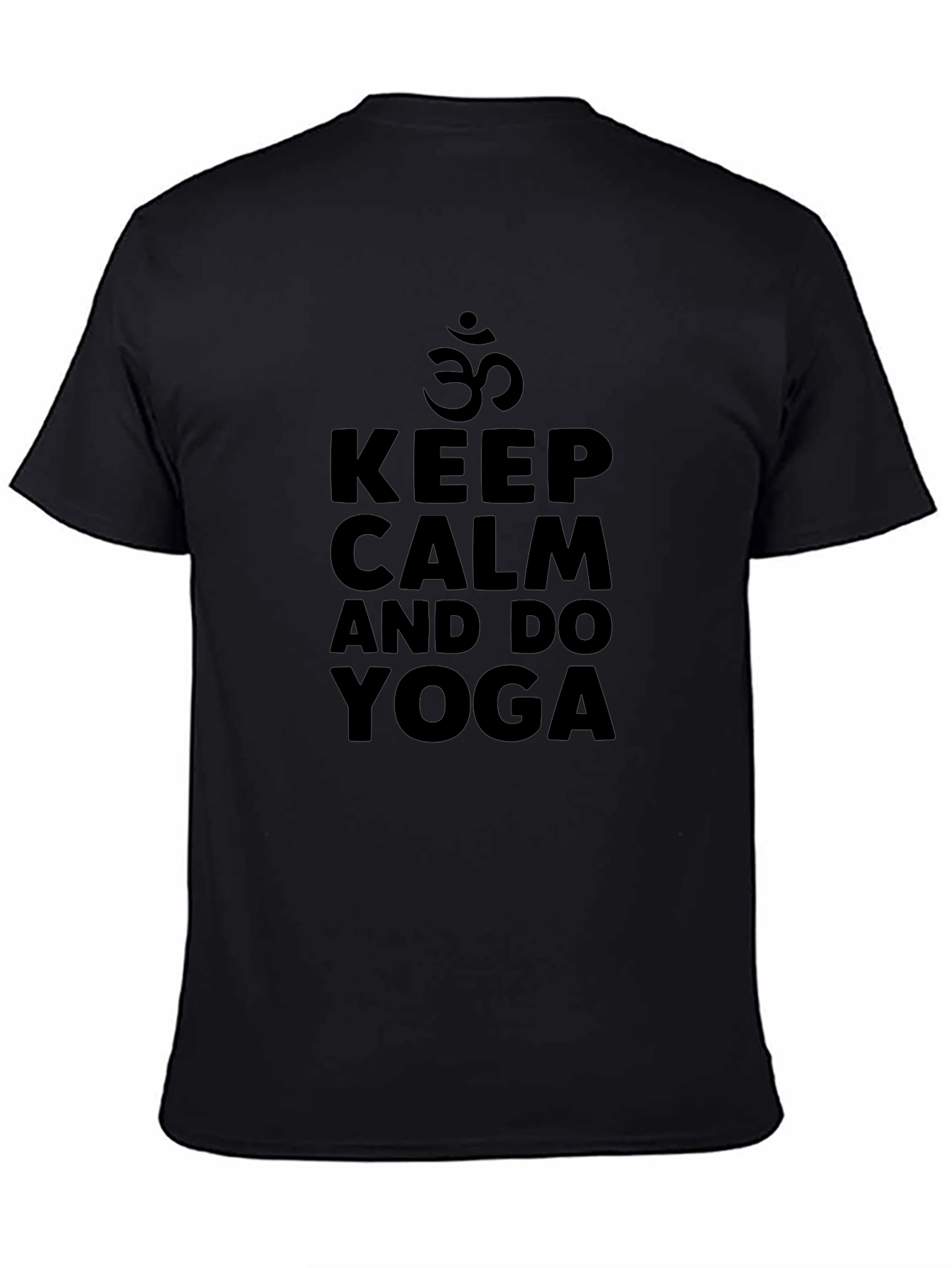 Keep Calm Yoga T-Shirt - Stylish & Comfortable