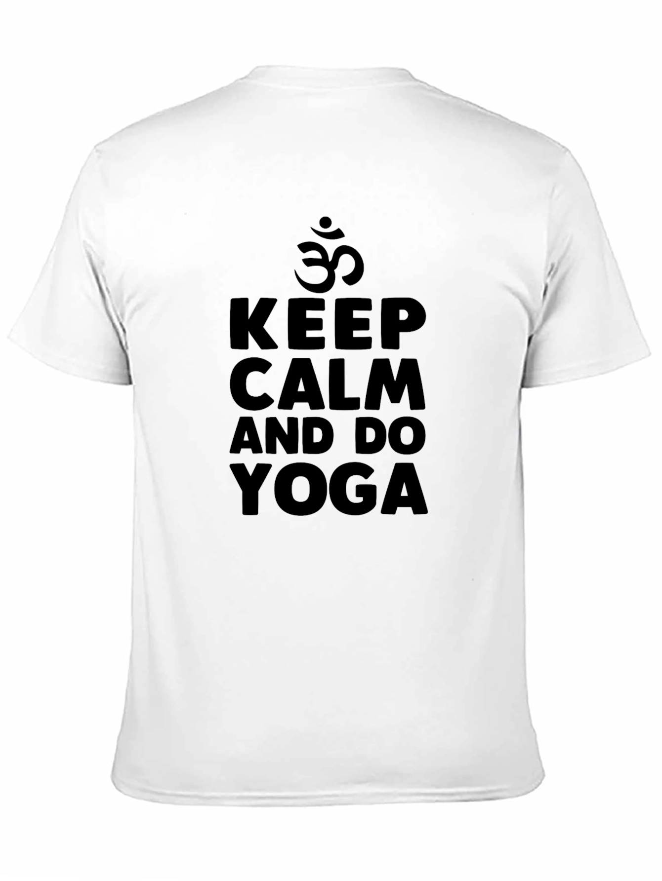 Keep Calm Yoga T-Shirt - Stylish & Comfortable
