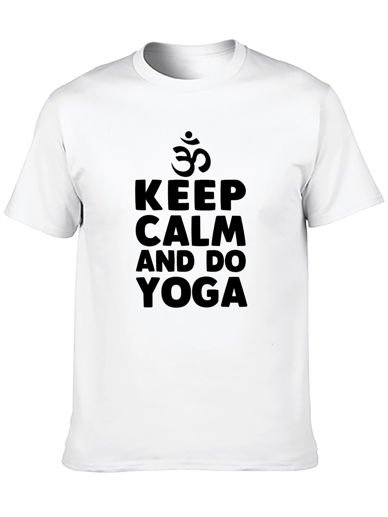 Keep Calm Yoga T-Shirt - Stylish & Comfortable