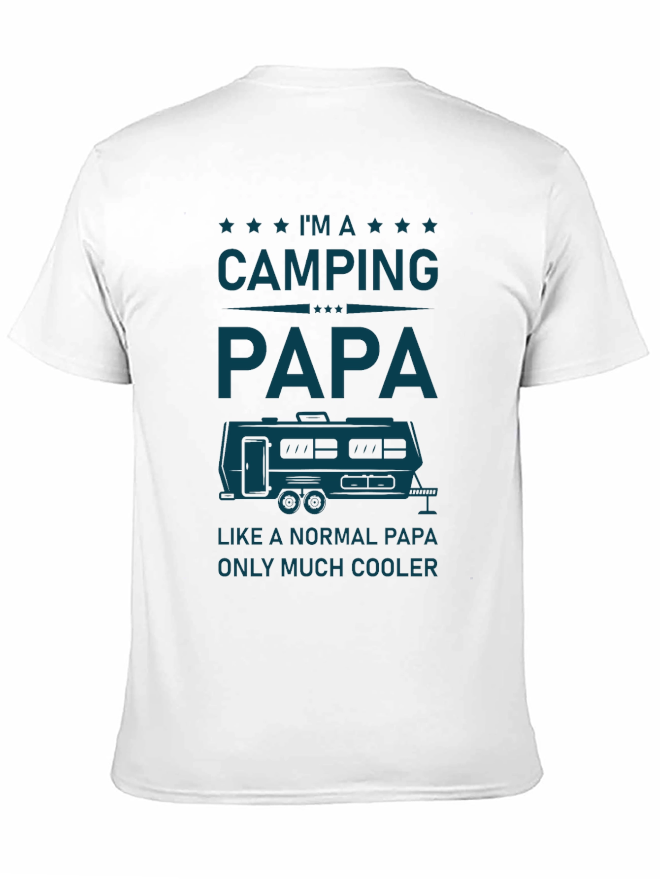Camping Papa T-Shirt - Cool Dad Style