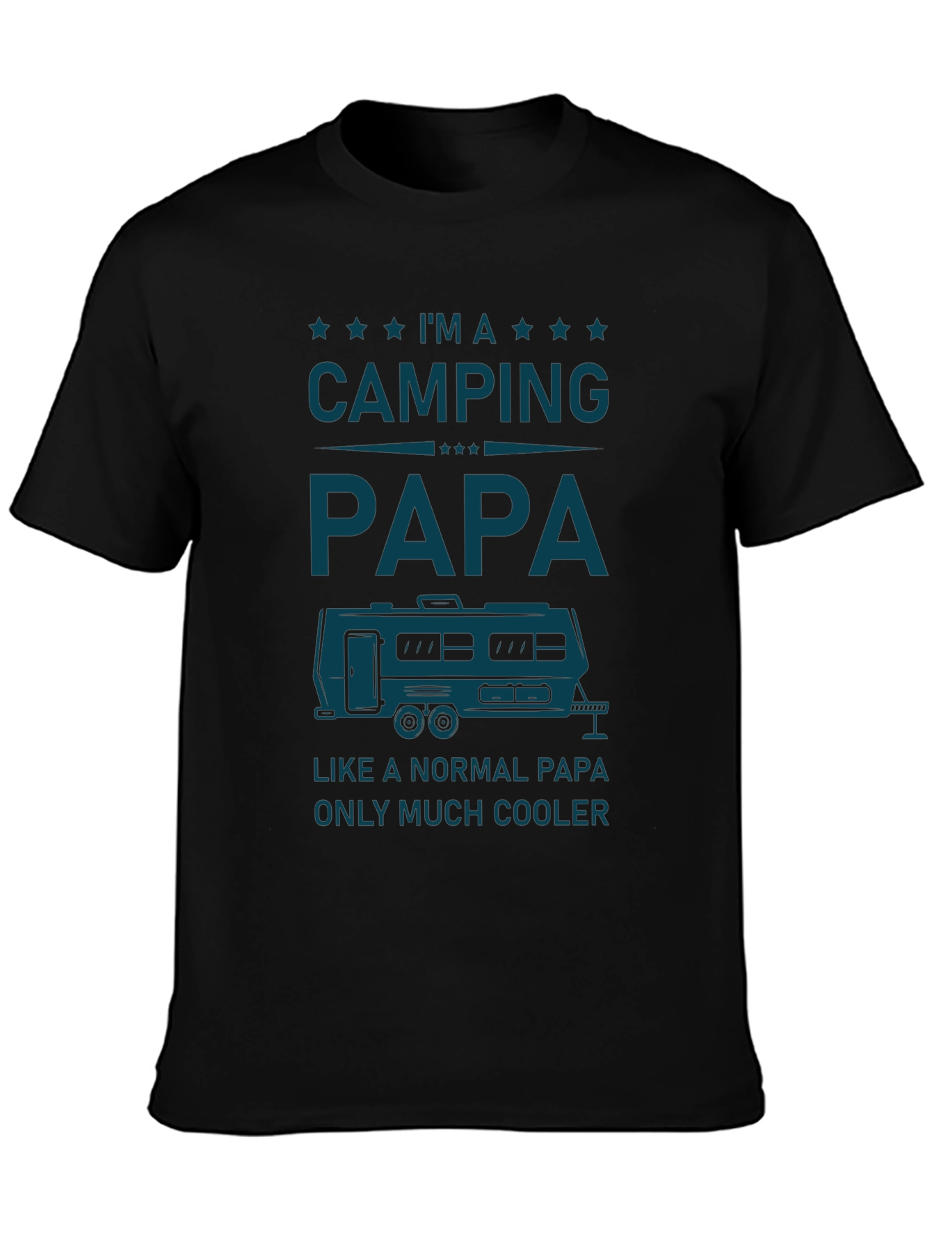 Camping Papa T-Shirt - Cool Dad Style