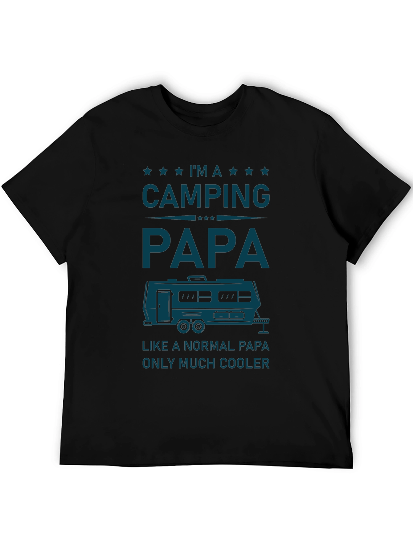 Camping Papa T-Shirt - Cool Dad Style