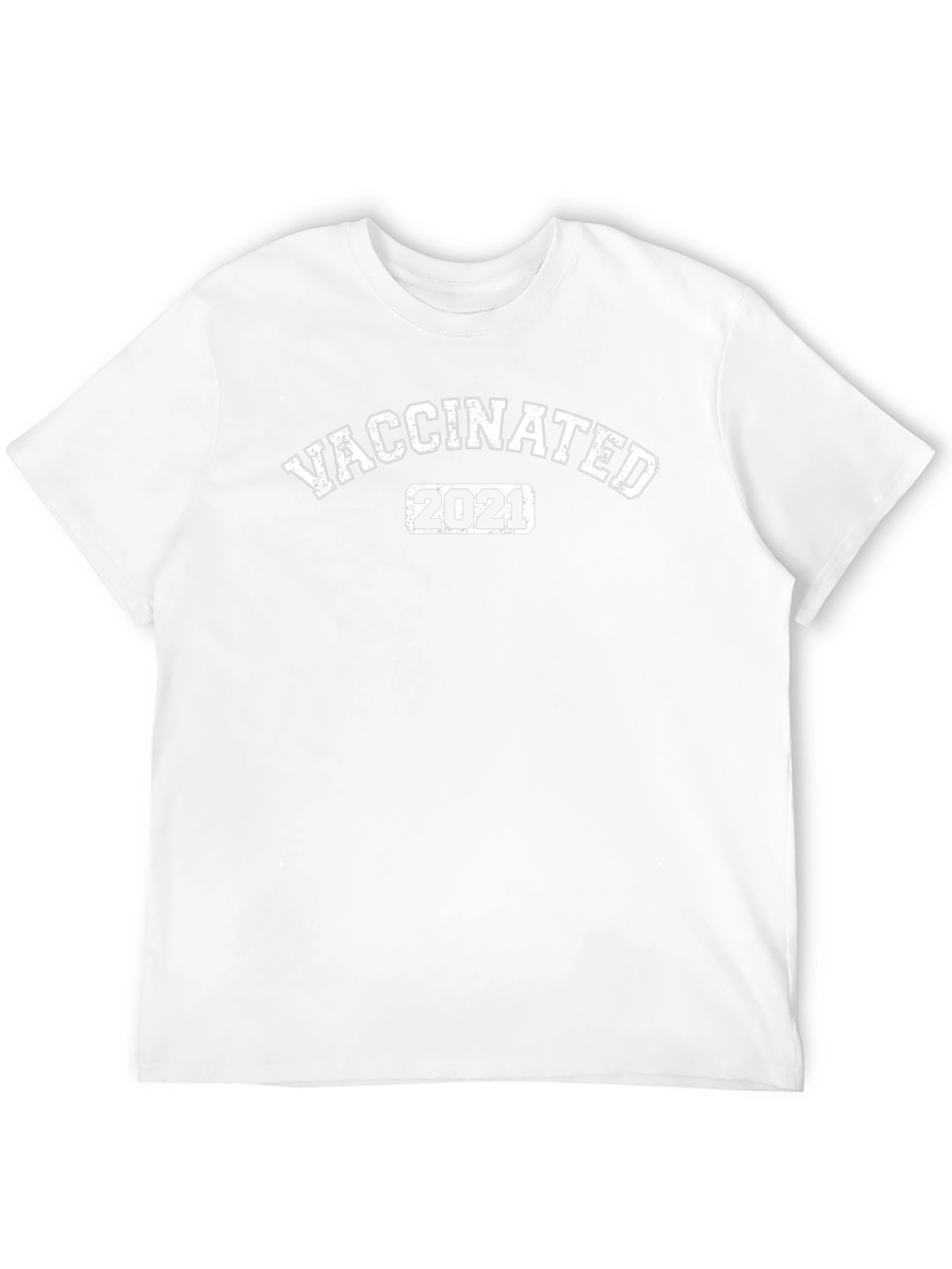 Vaccinated 2021 Graphic T-Shirt - Stylish Statement Tee