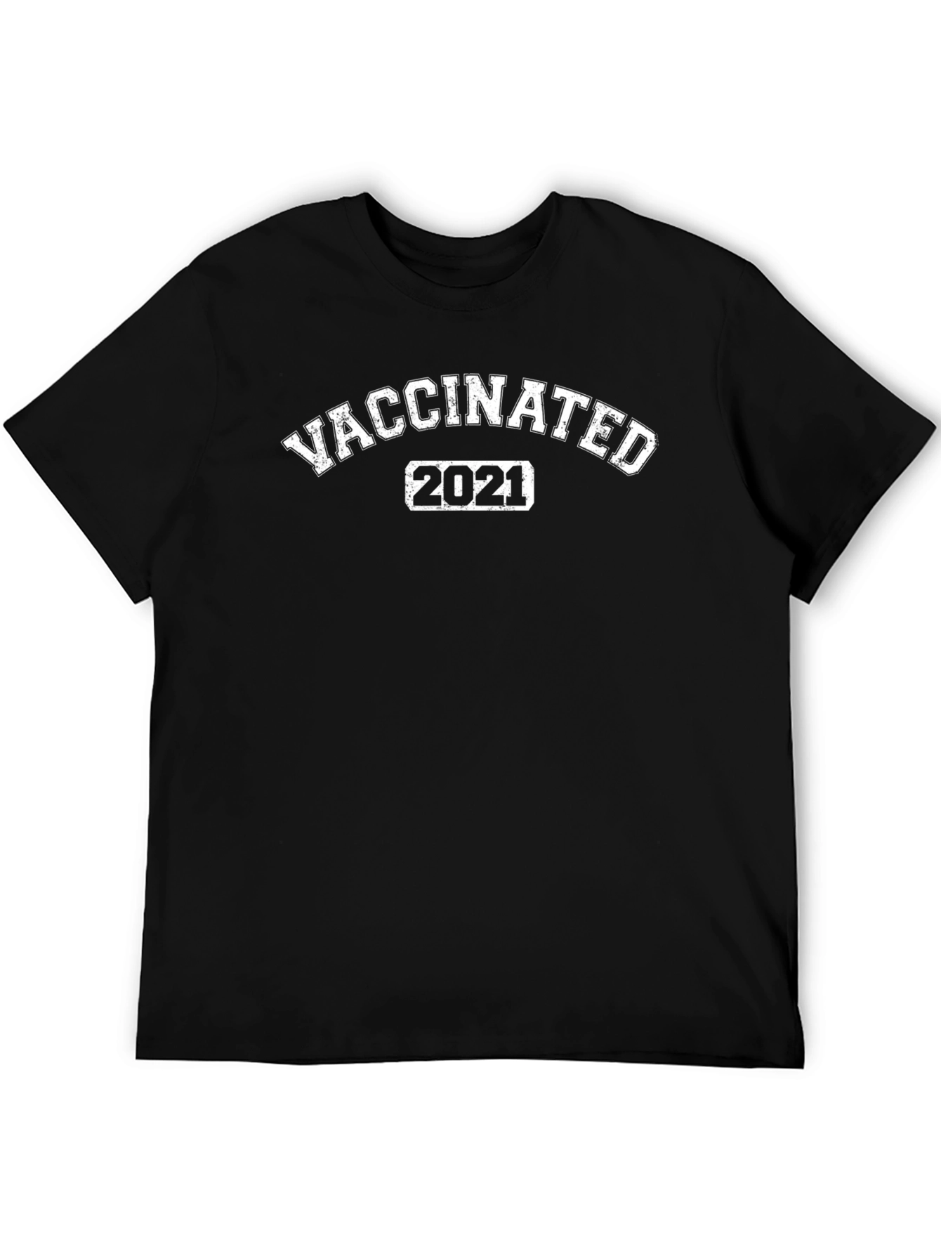 Vaccinated 2021 Graphic T-Shirt - Stylish Statement Tee