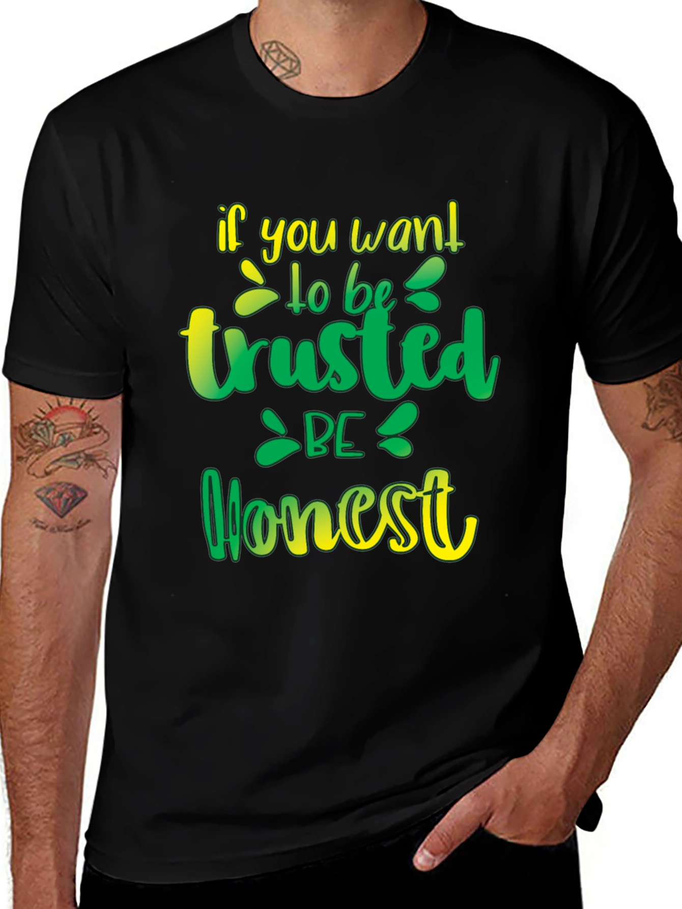 Honesty Graphic Print T-Shirt