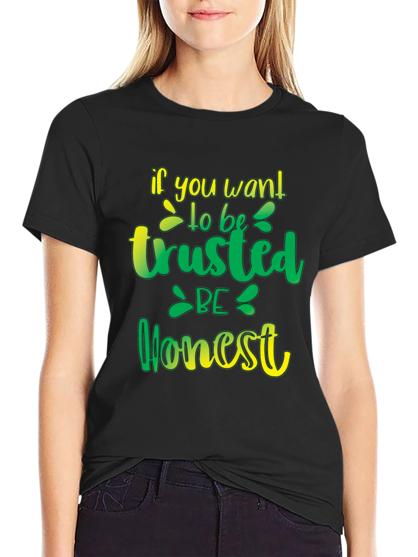 Honesty Graphic Print T-Shirt