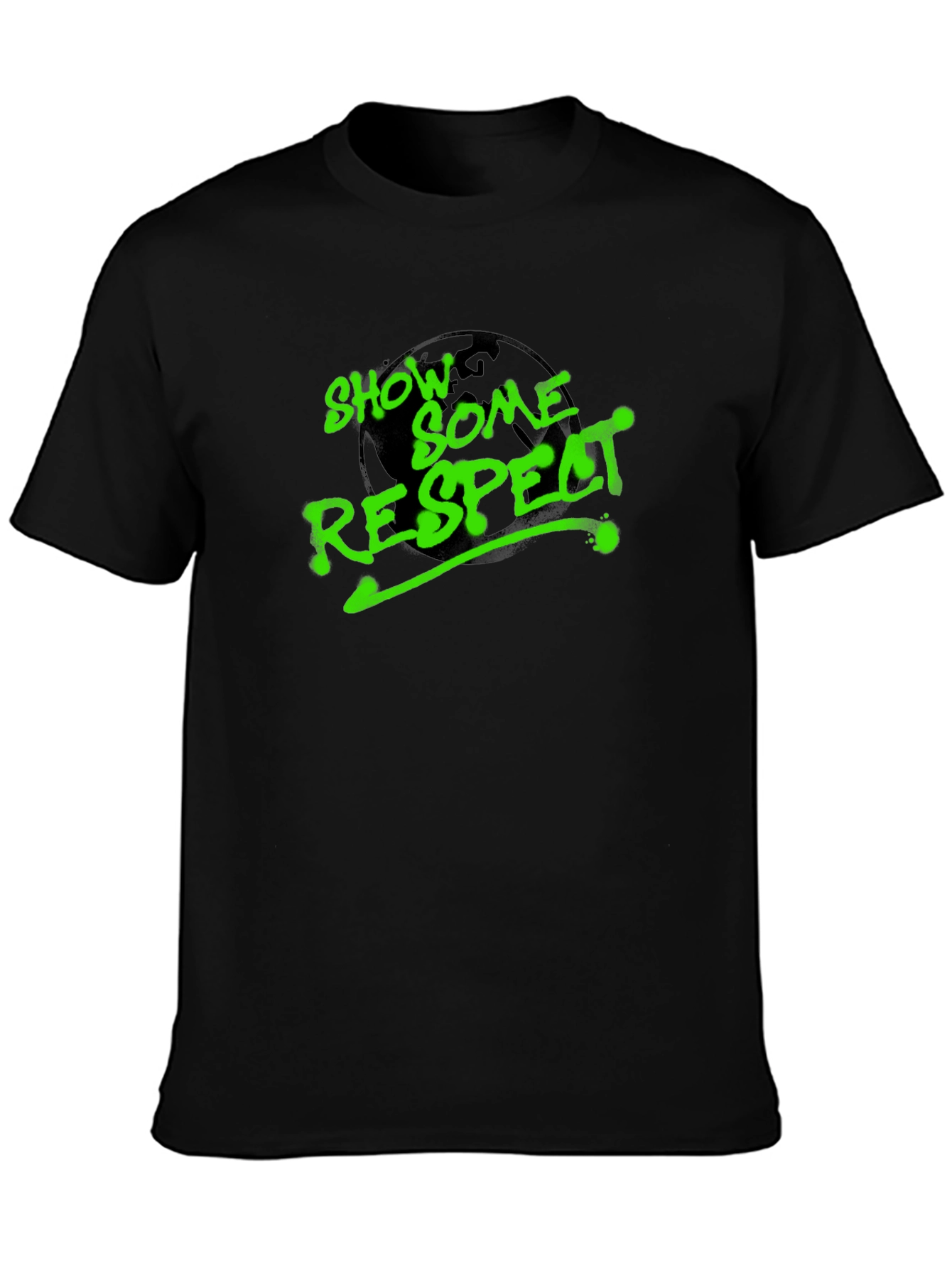 Show Some Respect Black T-Shirt