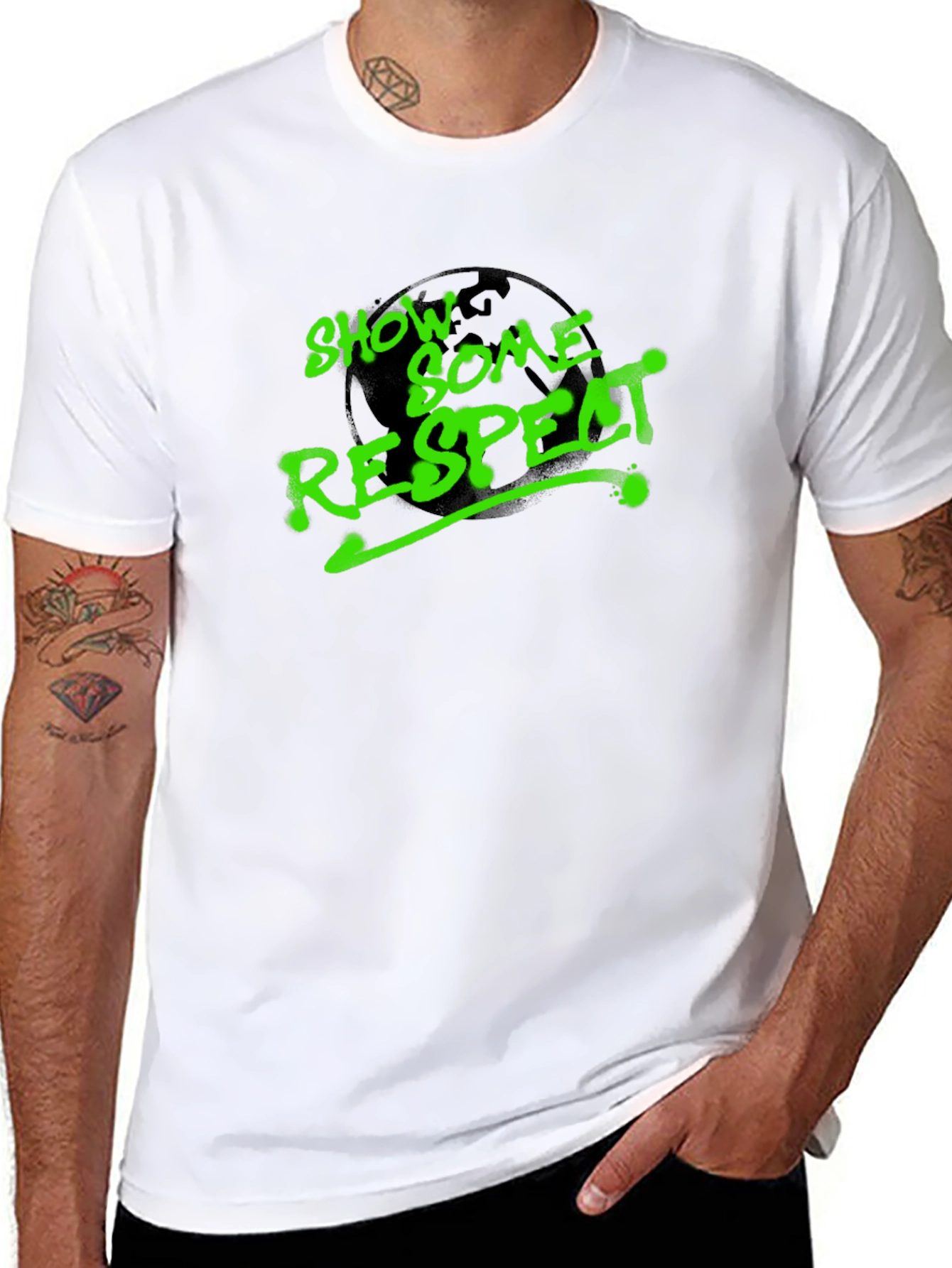 Show Some Respect Black T-Shirt