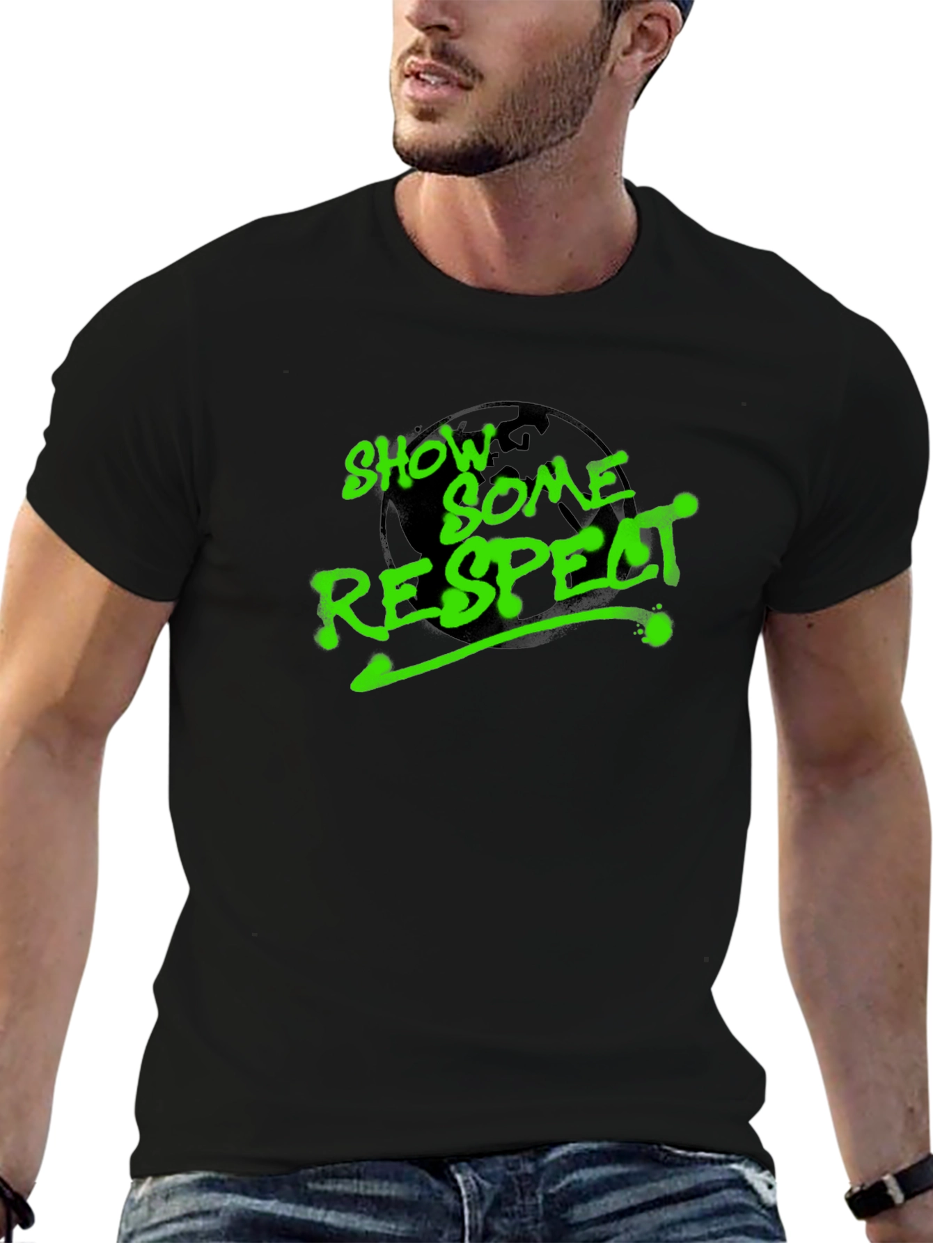 Show Some Respect Black T-Shirt