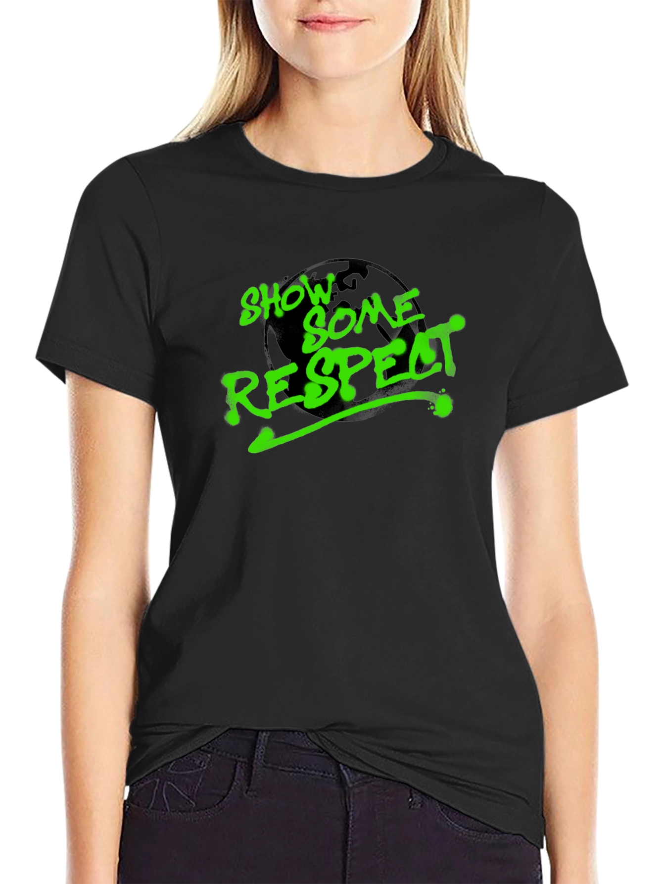 Show Some Respect Black T-Shirt