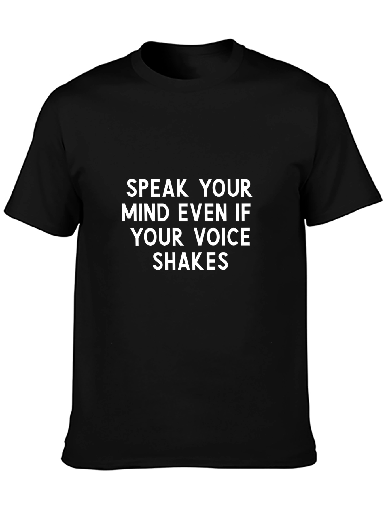 Speak Your Mind Tee - Bold Statement Shirt