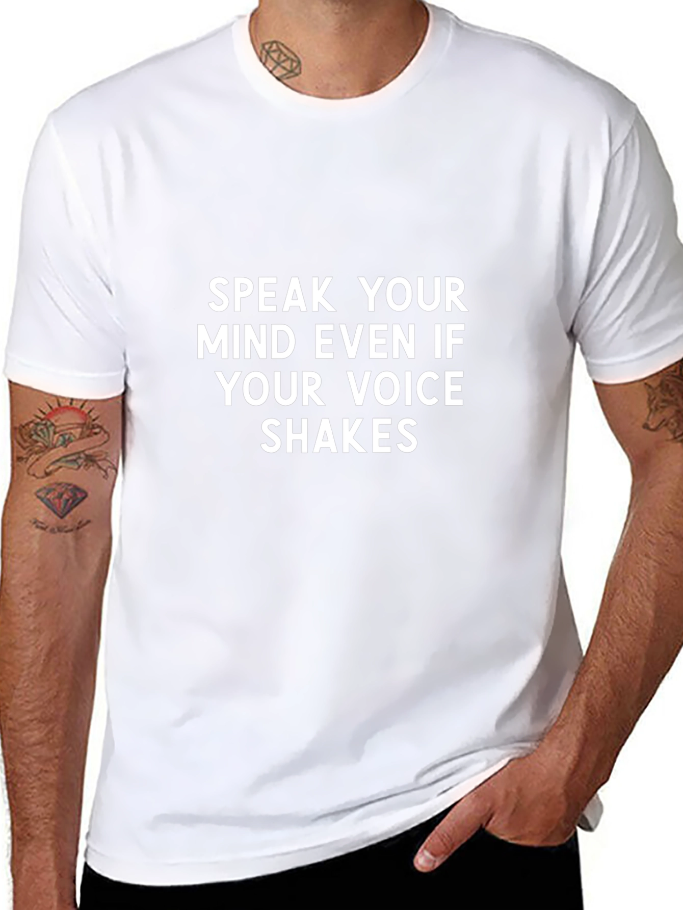 Speak Your Mind Tee - Bold Statement Shirt
