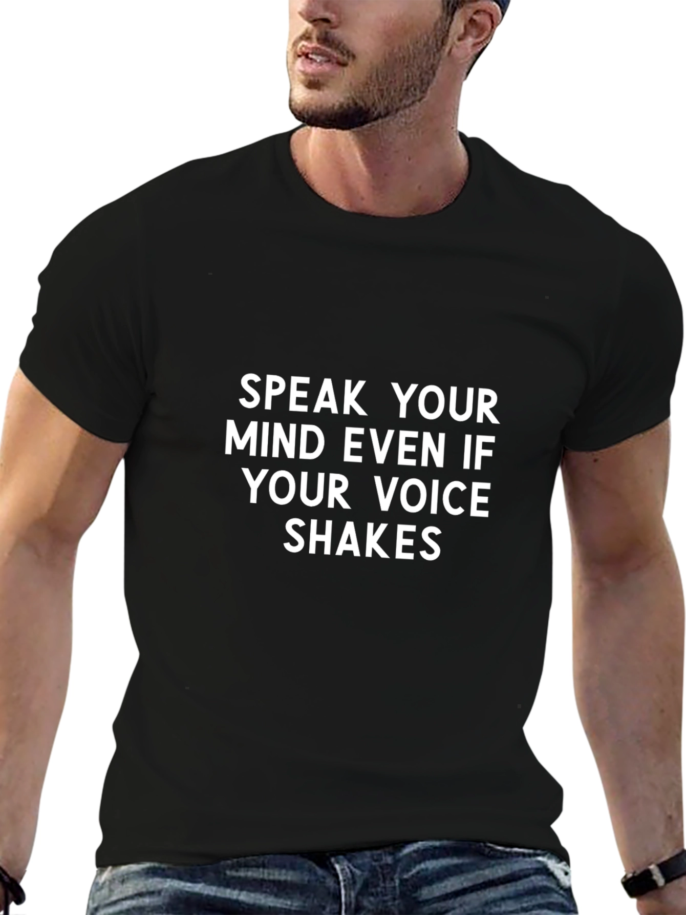 Speak Your Mind Tee - Bold Statement Shirt