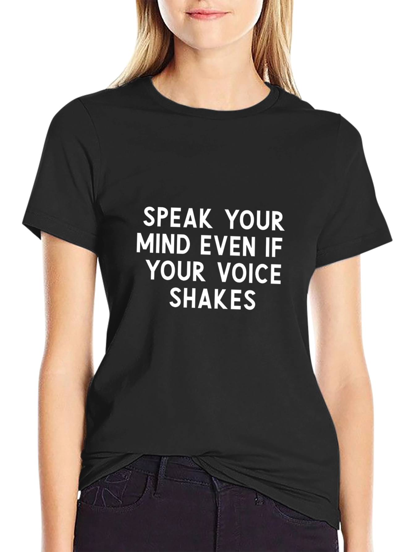 Speak Your Mind Tee - Bold Statement Shirt