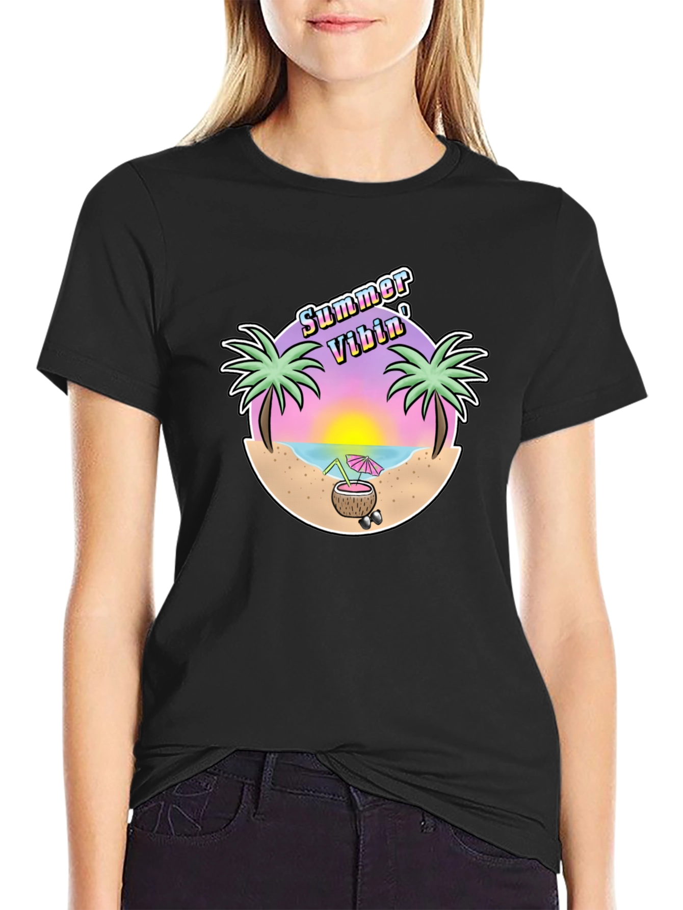 Summer Vibin Graphic T-Shirt