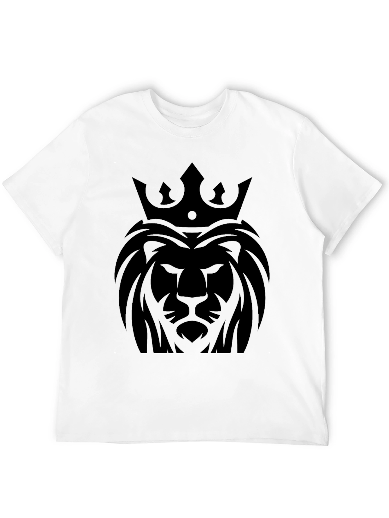 Lion King Graphic T-Shirt - Premium Black Tee