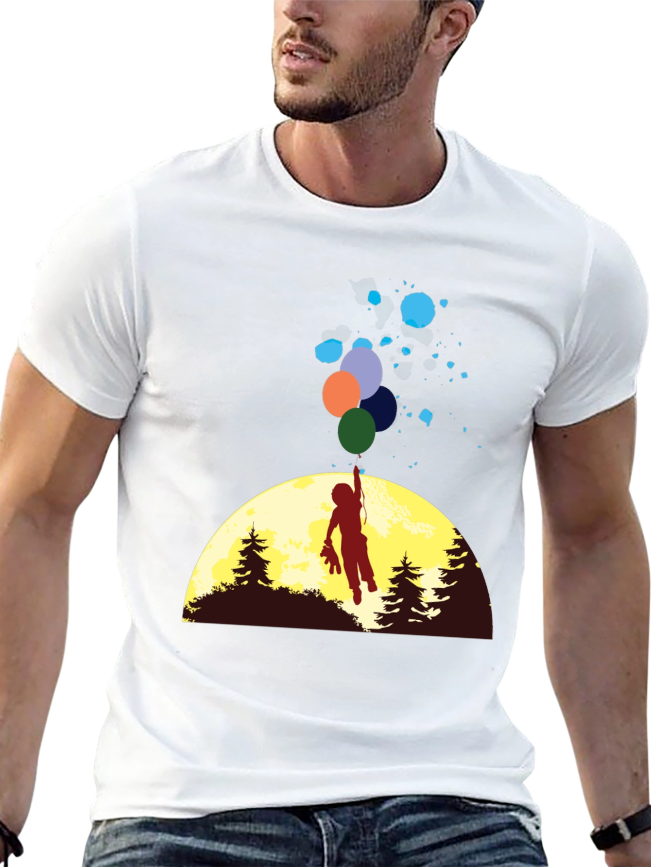 Silhouette Balloon T-Shirt