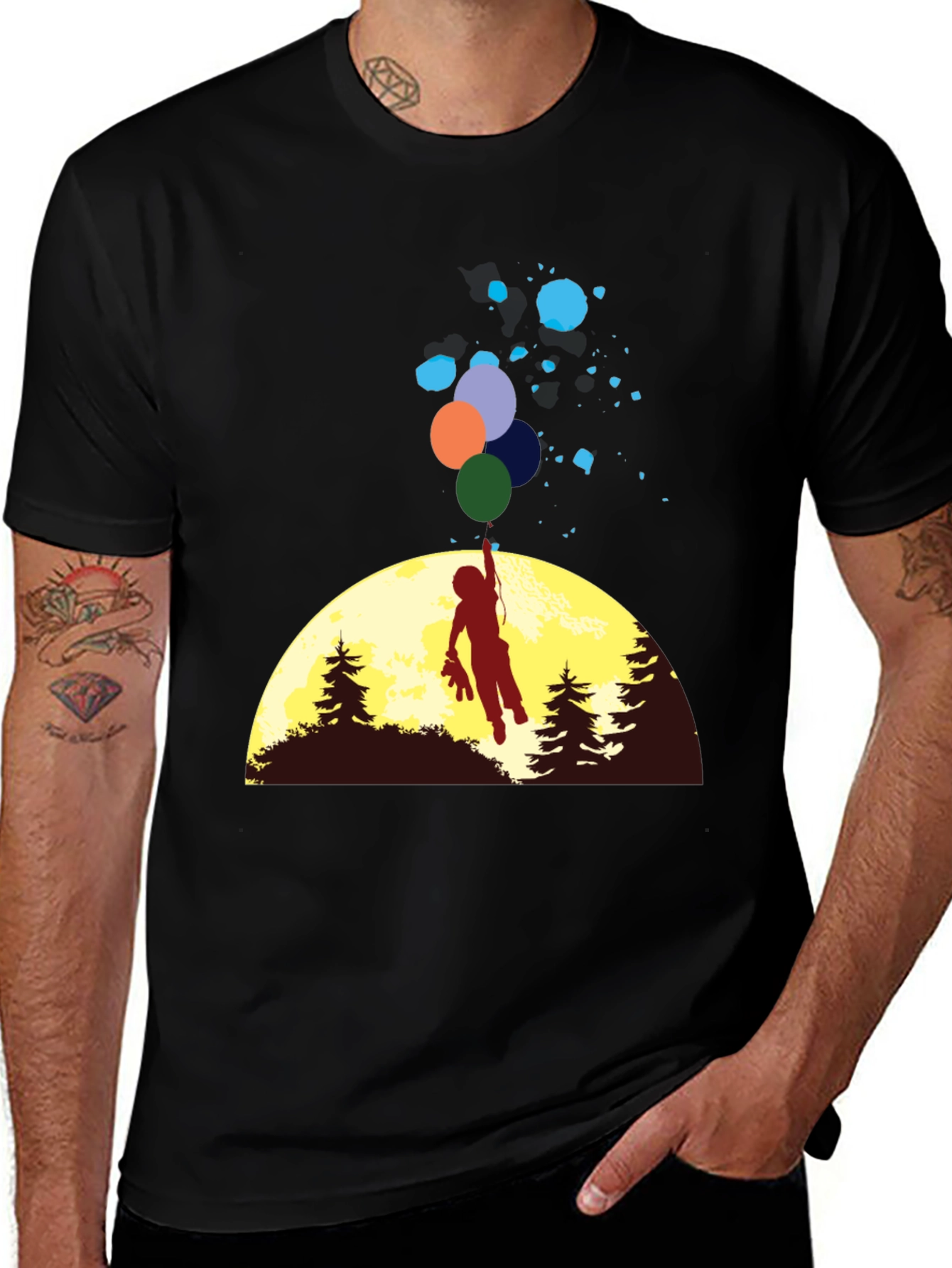 Silhouette Balloon T-Shirt