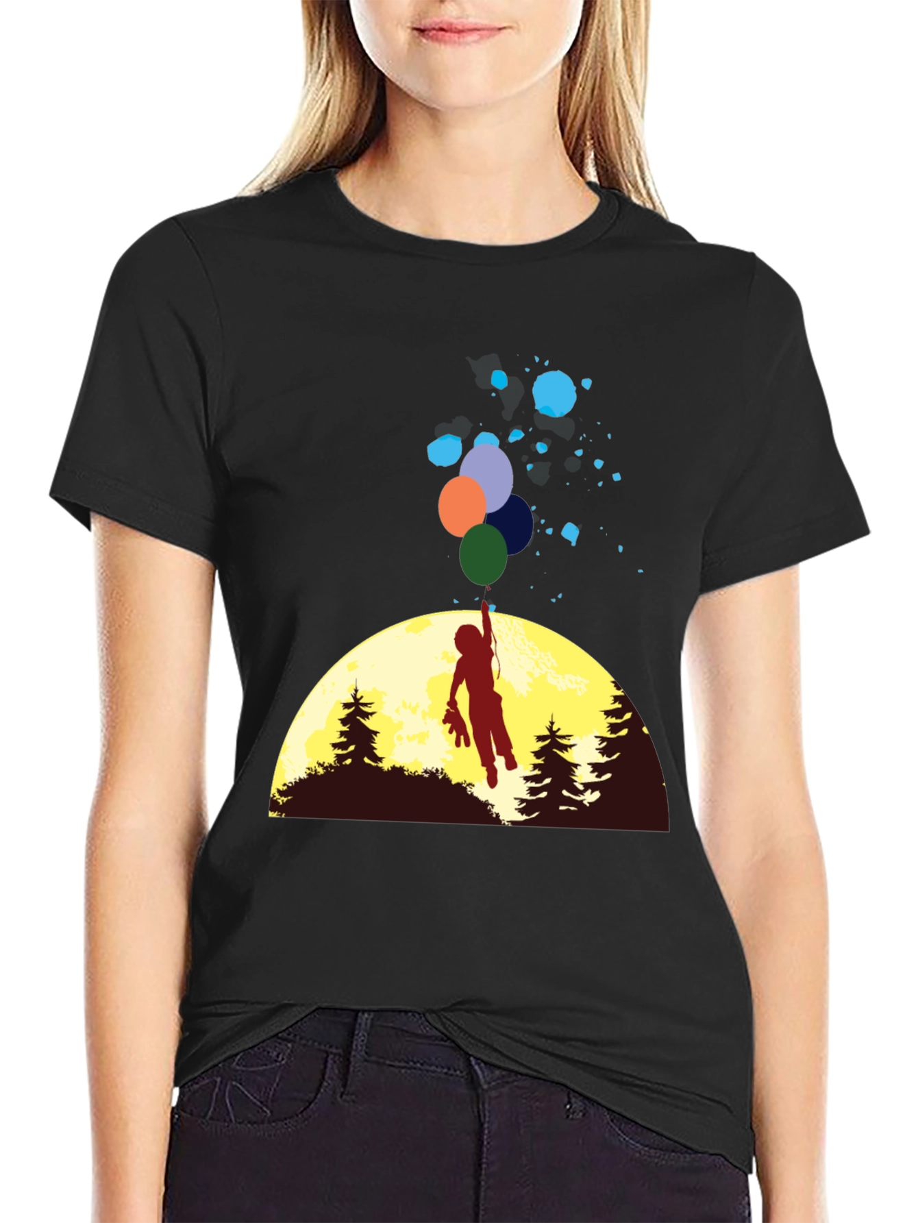 Silhouette Balloon T-Shirt