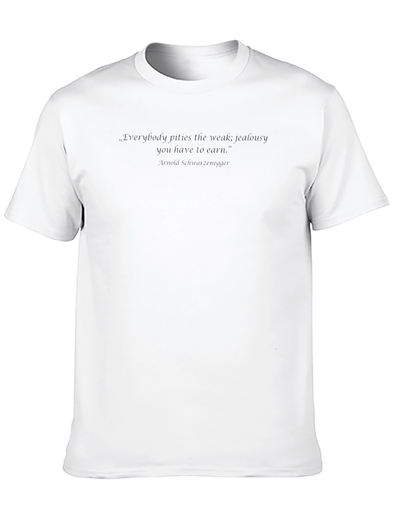 Inspirational Quote Black T-Shirt