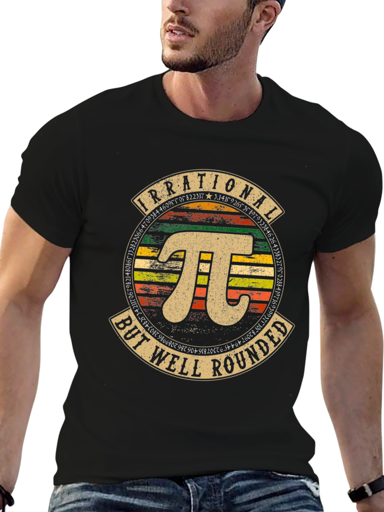 Irrational But Well Rounded Pi T-Shirt