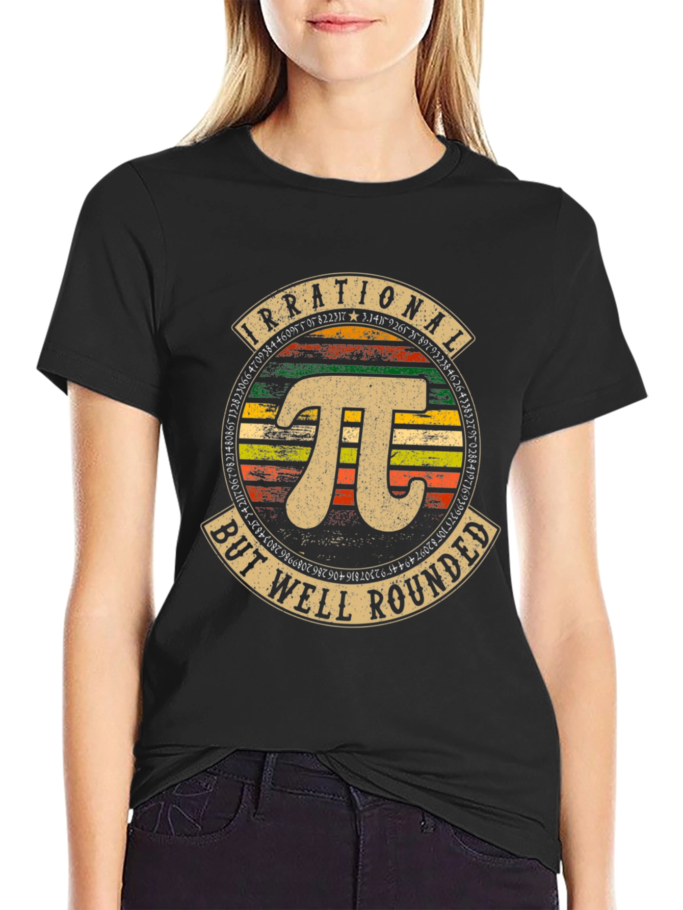 Irrational But Well Rounded Pi T-Shirt