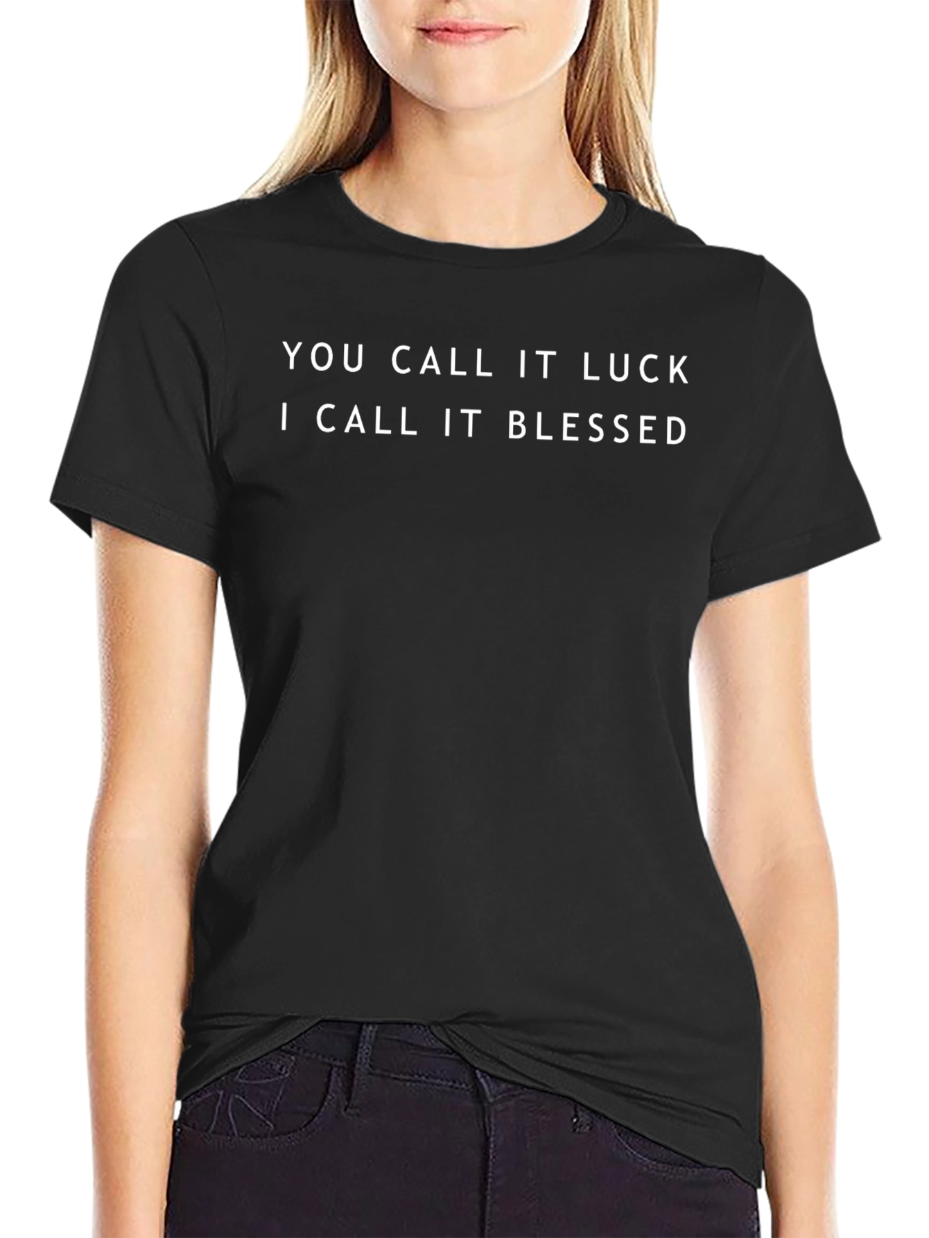 Blessed Graphic Tee - Soft Cotton Casual Top