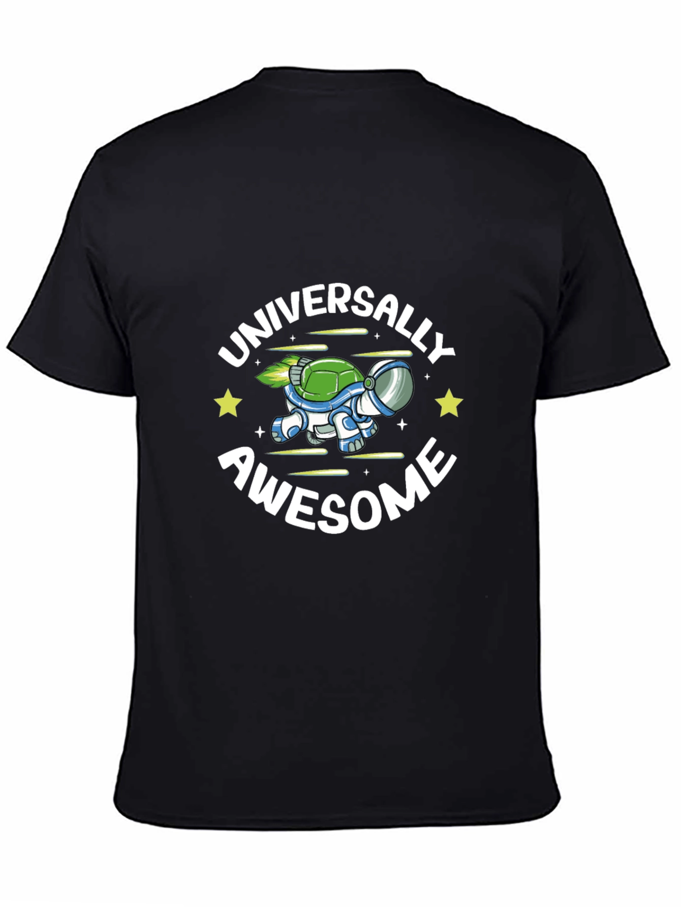 Universally Awesome Turtle Space T-Shirt