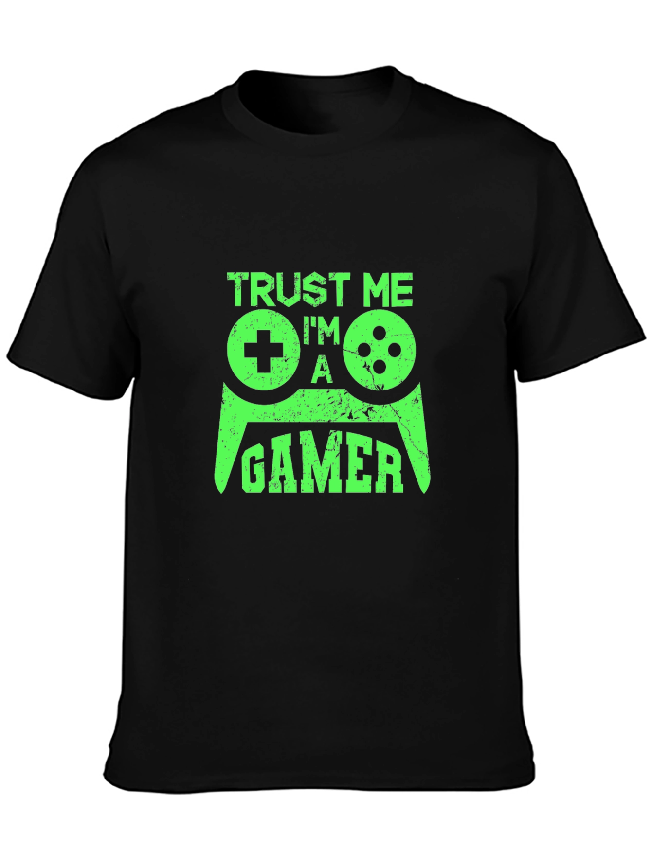 Trust Me Im a Gamer Black T-Shirt