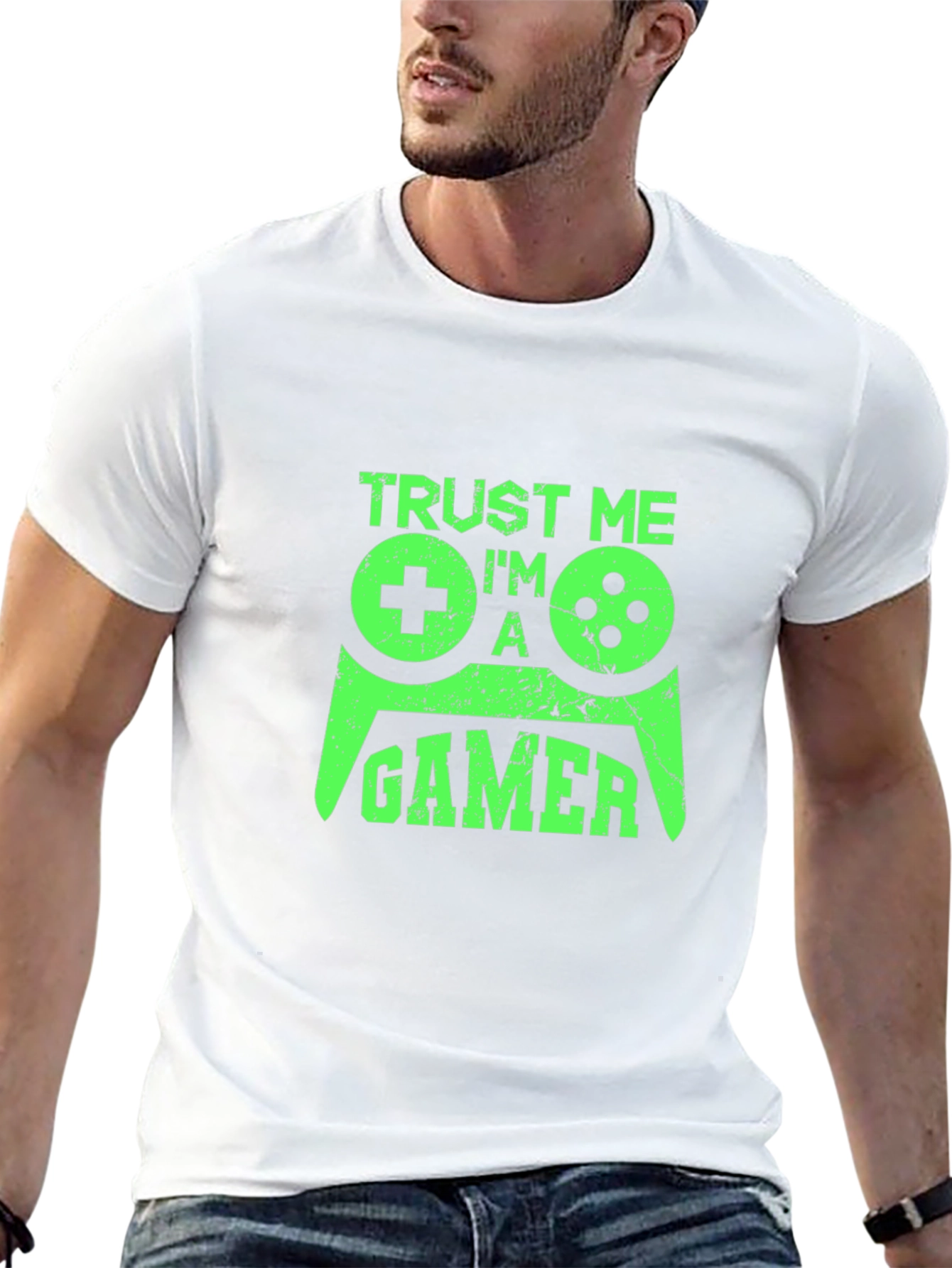 Trust Me Im a Gamer Black T-Shirt