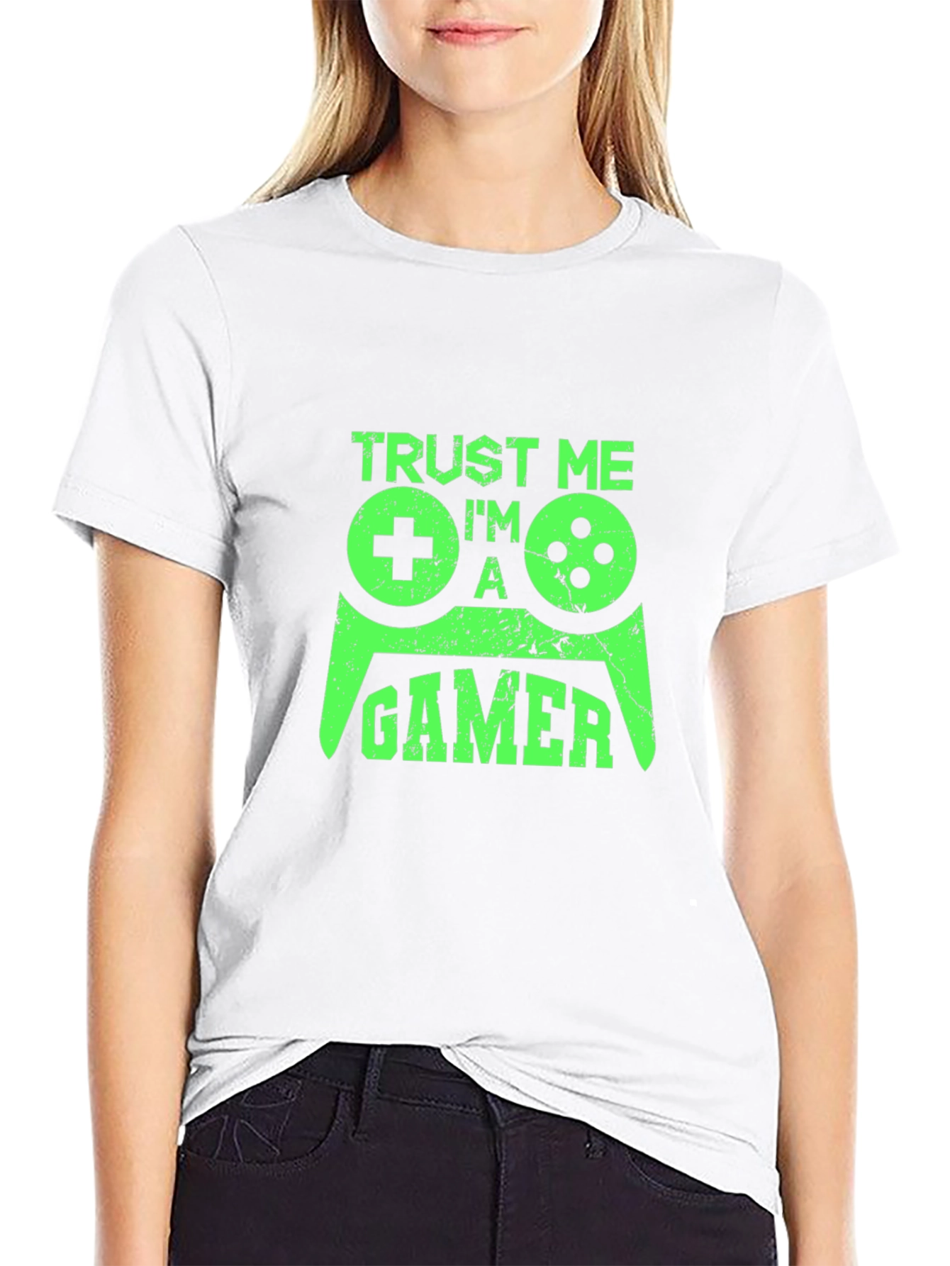 Trust Me Im a Gamer Black T-Shirt