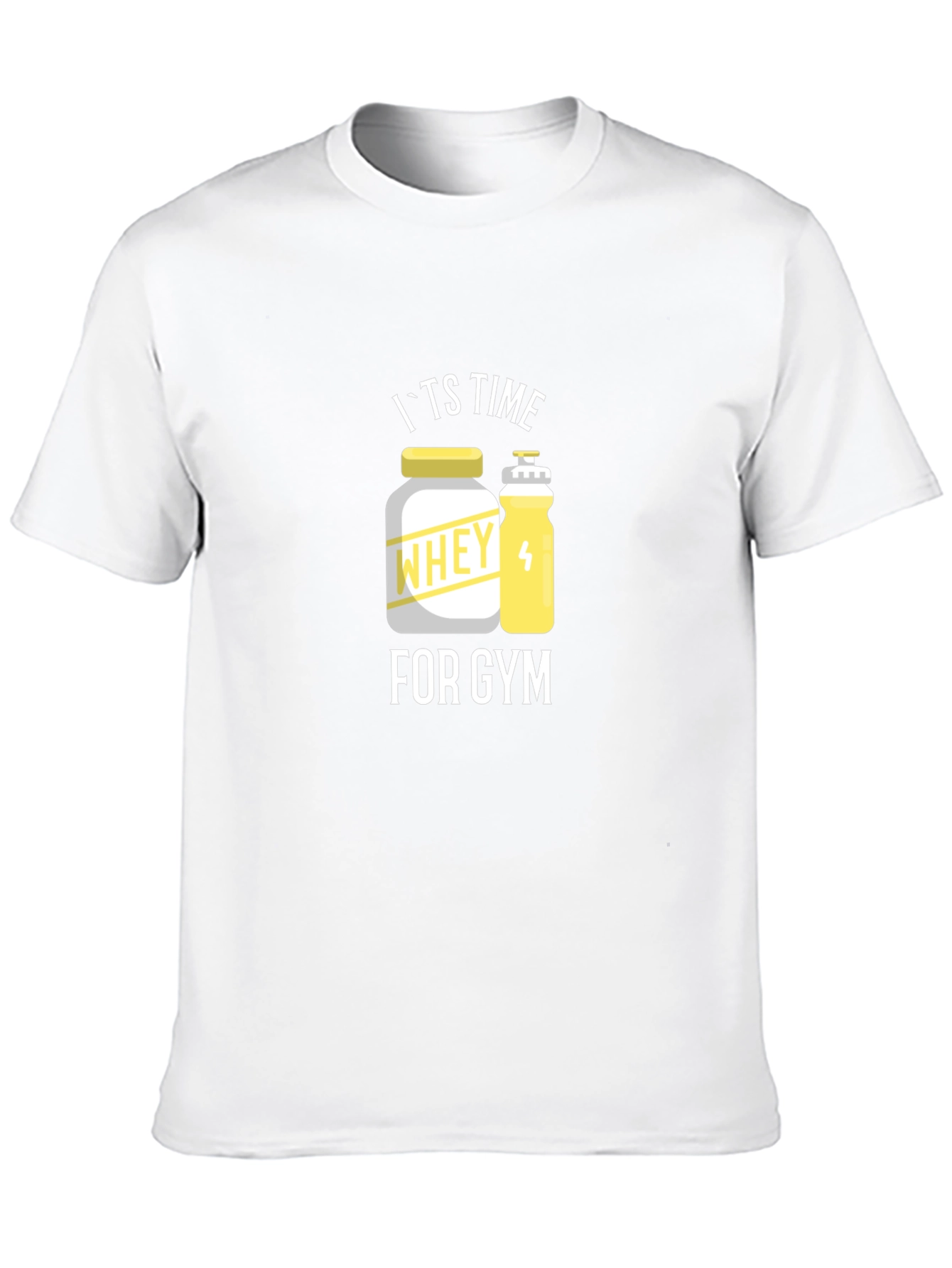 Its Time for Gym T-Shirt - Black