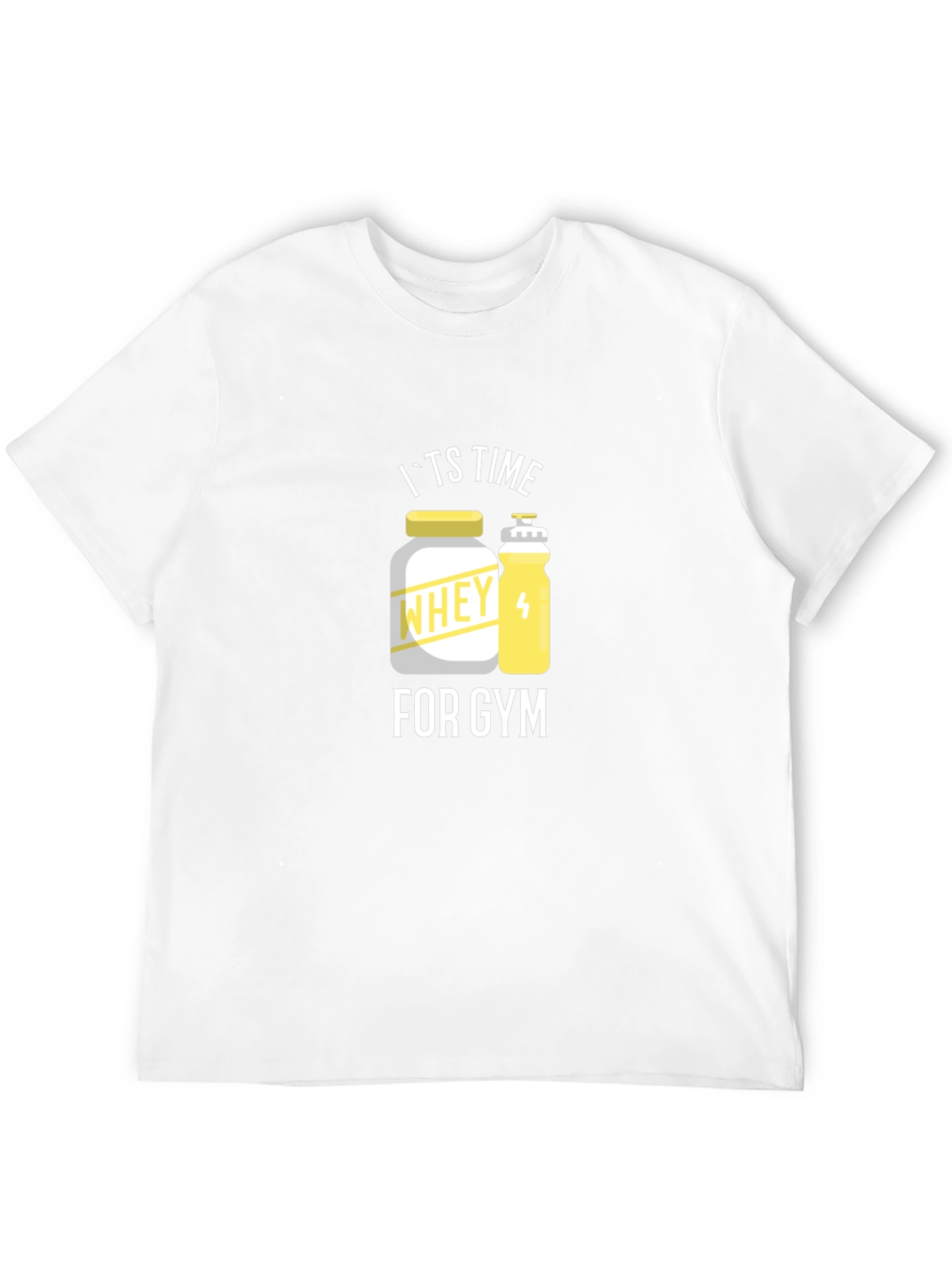 Its Time for Gym T-Shirt - Black