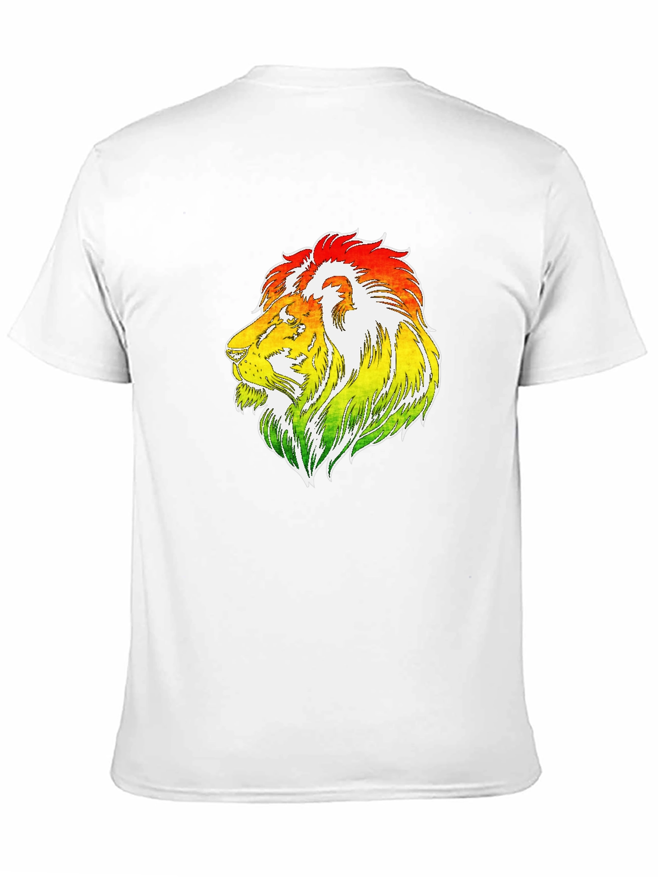 Rasta Lion Graphic T-Shirt - Reggae Style