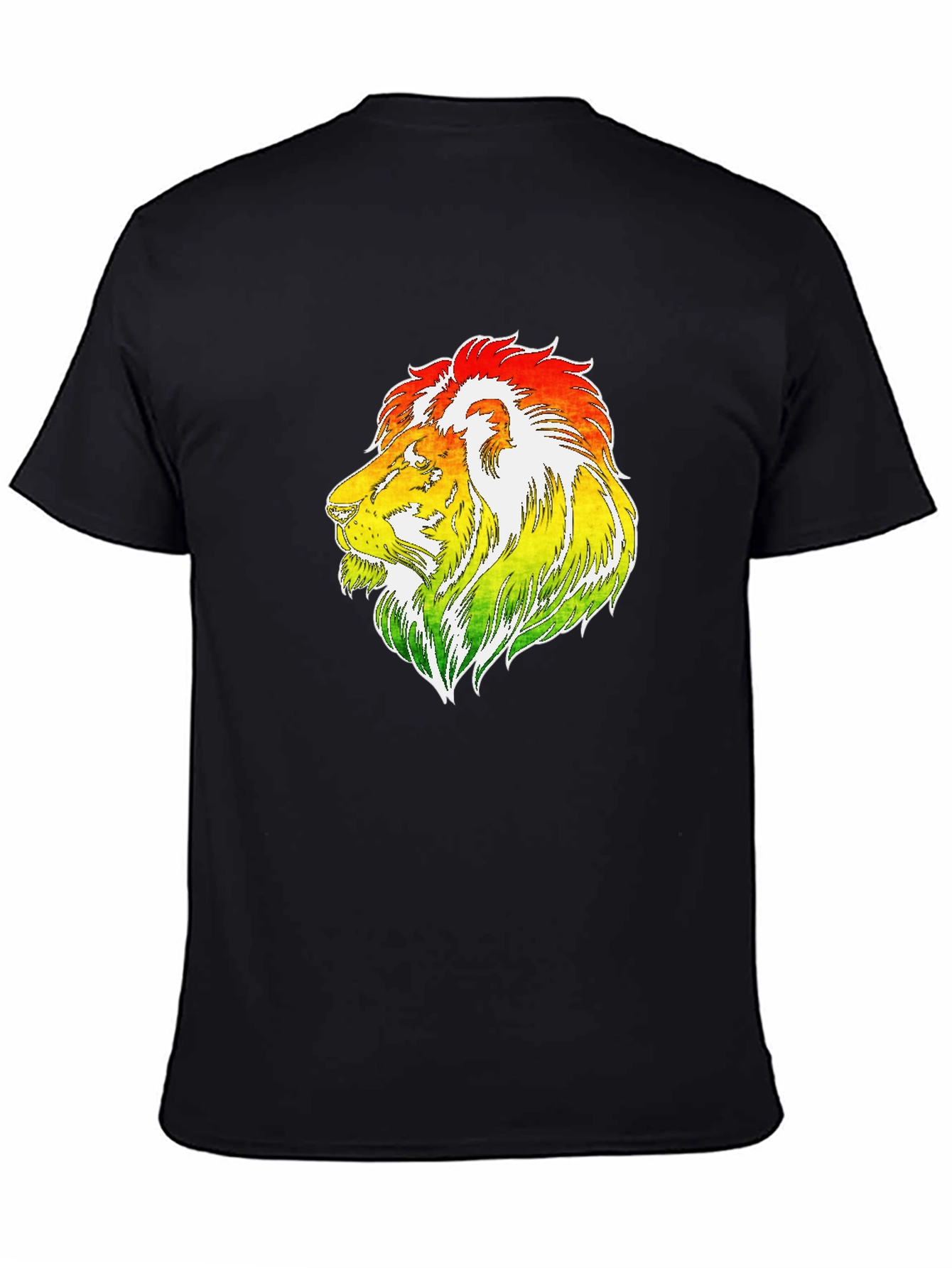 Rasta Lion Graphic T-Shirt - Reggae Style