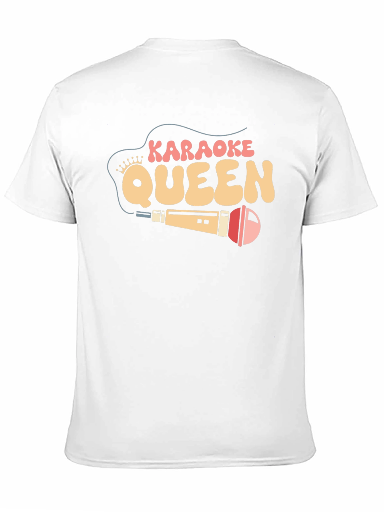 Karaoke Queen Black Graphic Tee