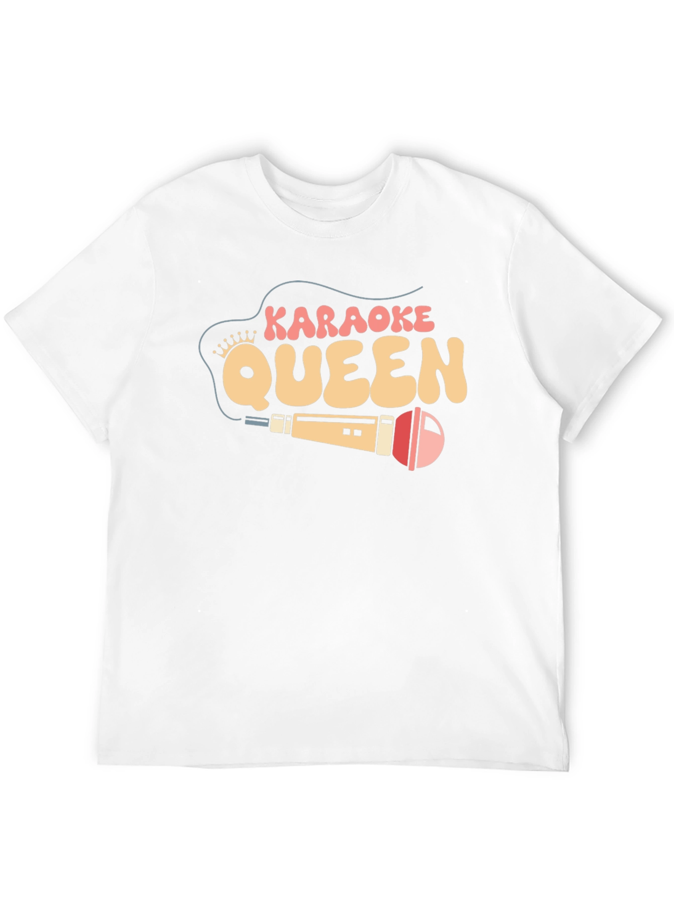 Karaoke Queen Black Graphic Tee