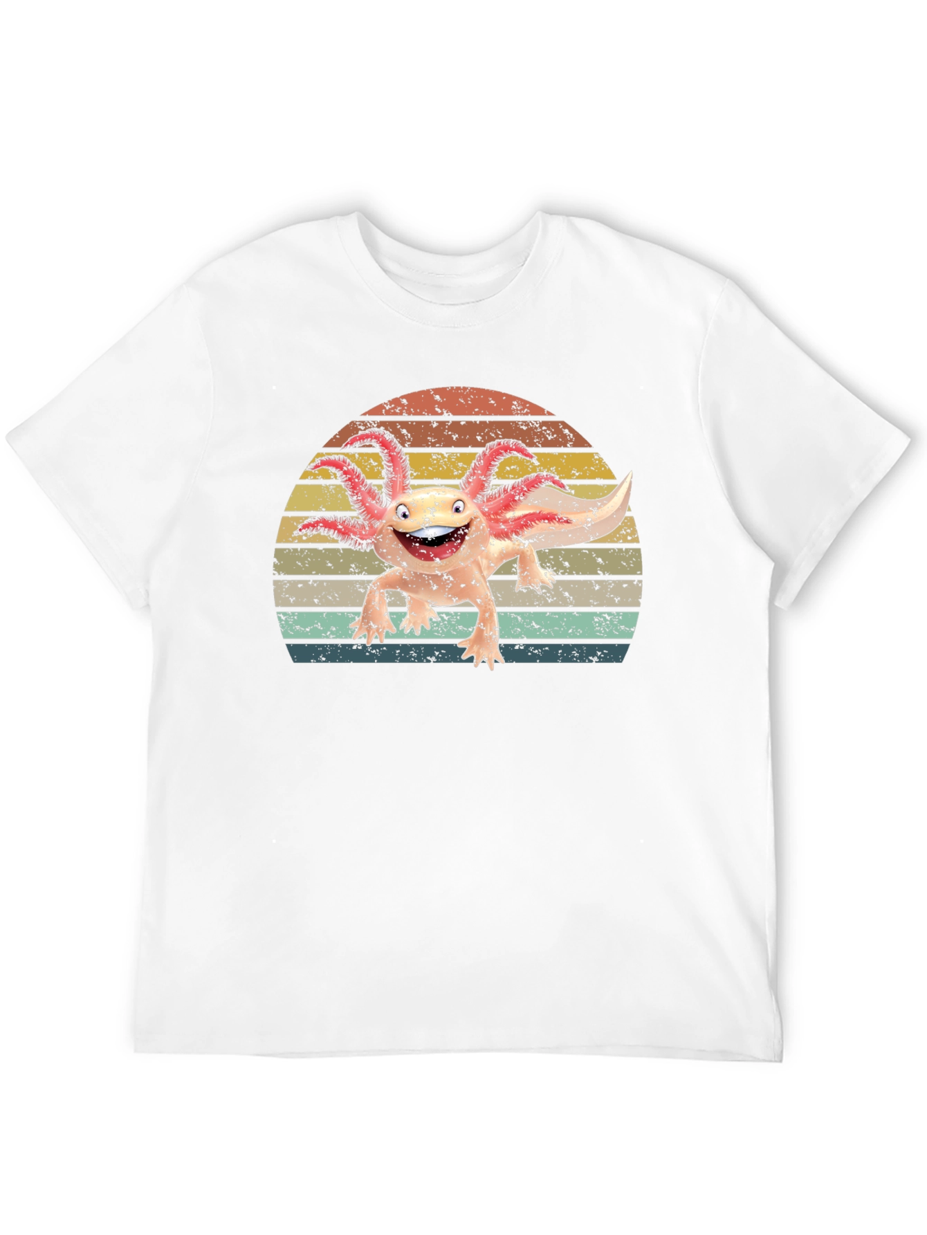 Retro Axolotl T-Shirt
